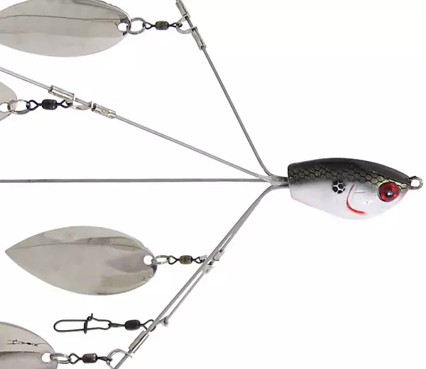 YUM YUMbrella 5-Wire Umbrella Rig - Alabama Rig for Bass, Pike & Striper  Fishing