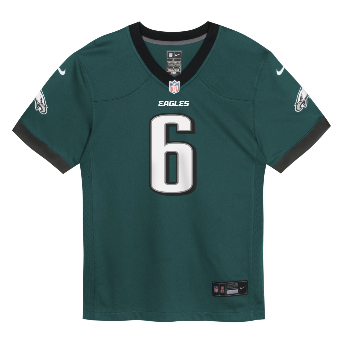 Philadelphia eagles kids jersey clearance