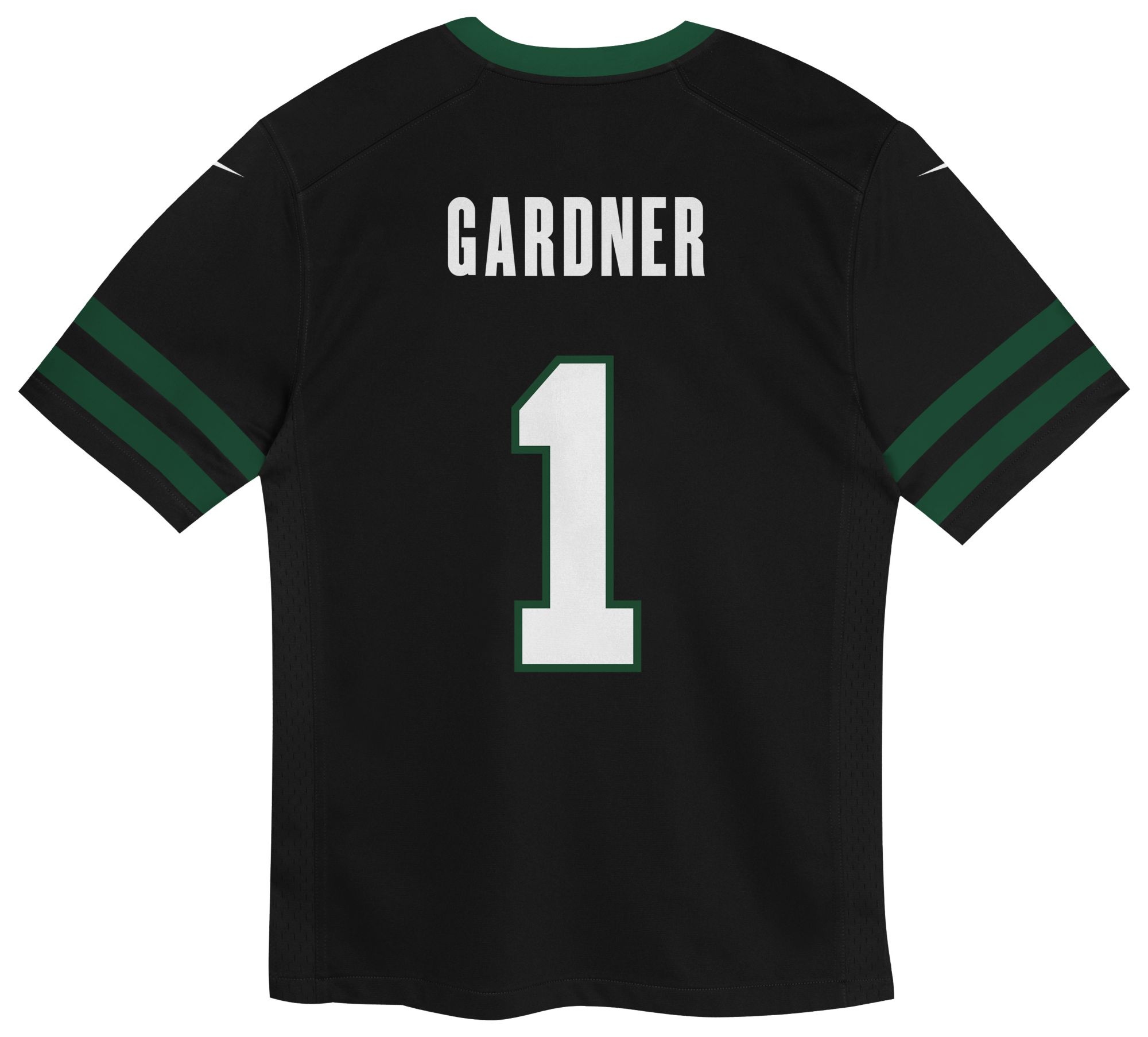 Nike Little Kids' New York Jets Ahmad Sauce Gardner #1 Black Alternate Game Jersey product image