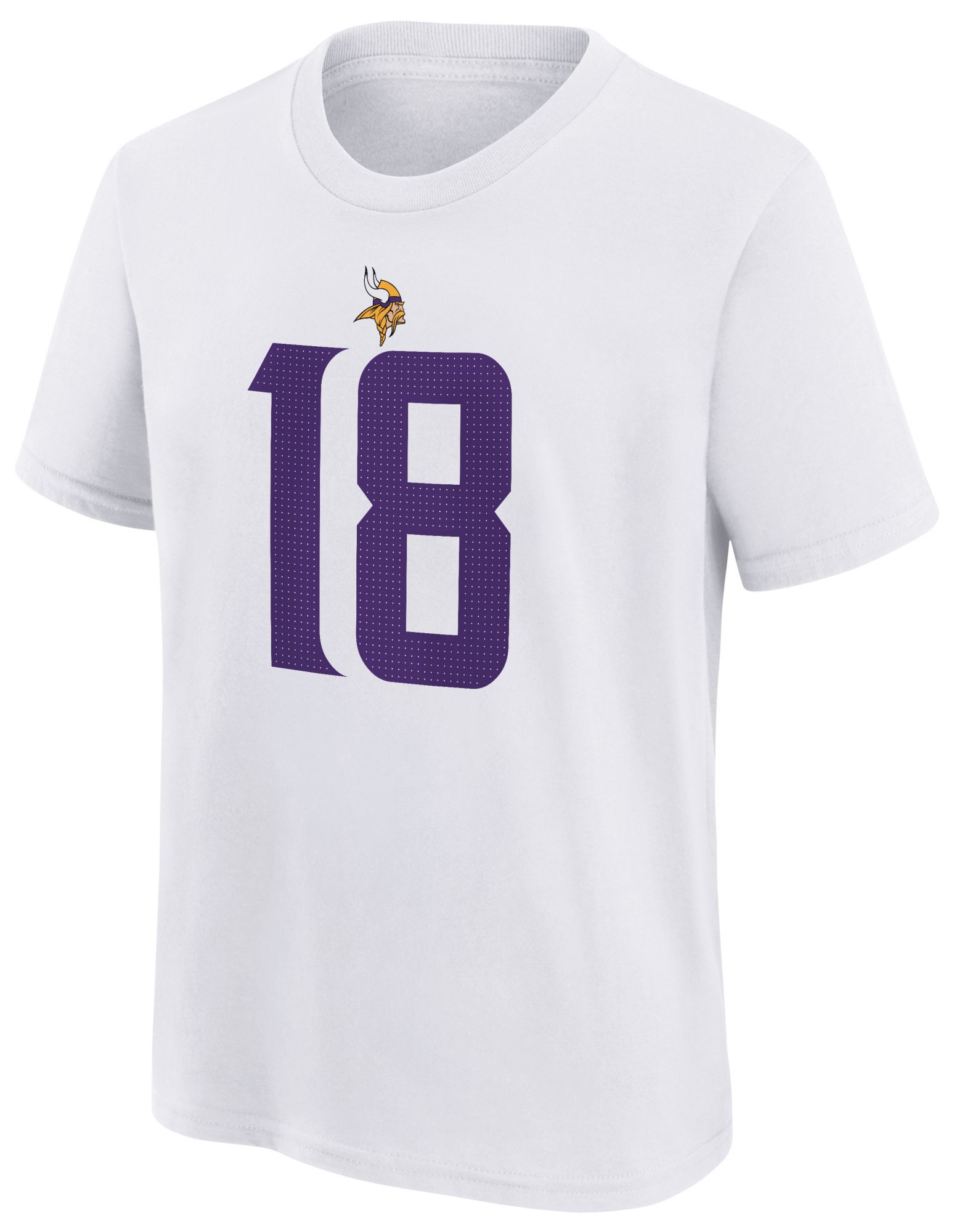 Nike Youth Minnesota Vikings Justin Jefferson #18 White T-Shirt product image