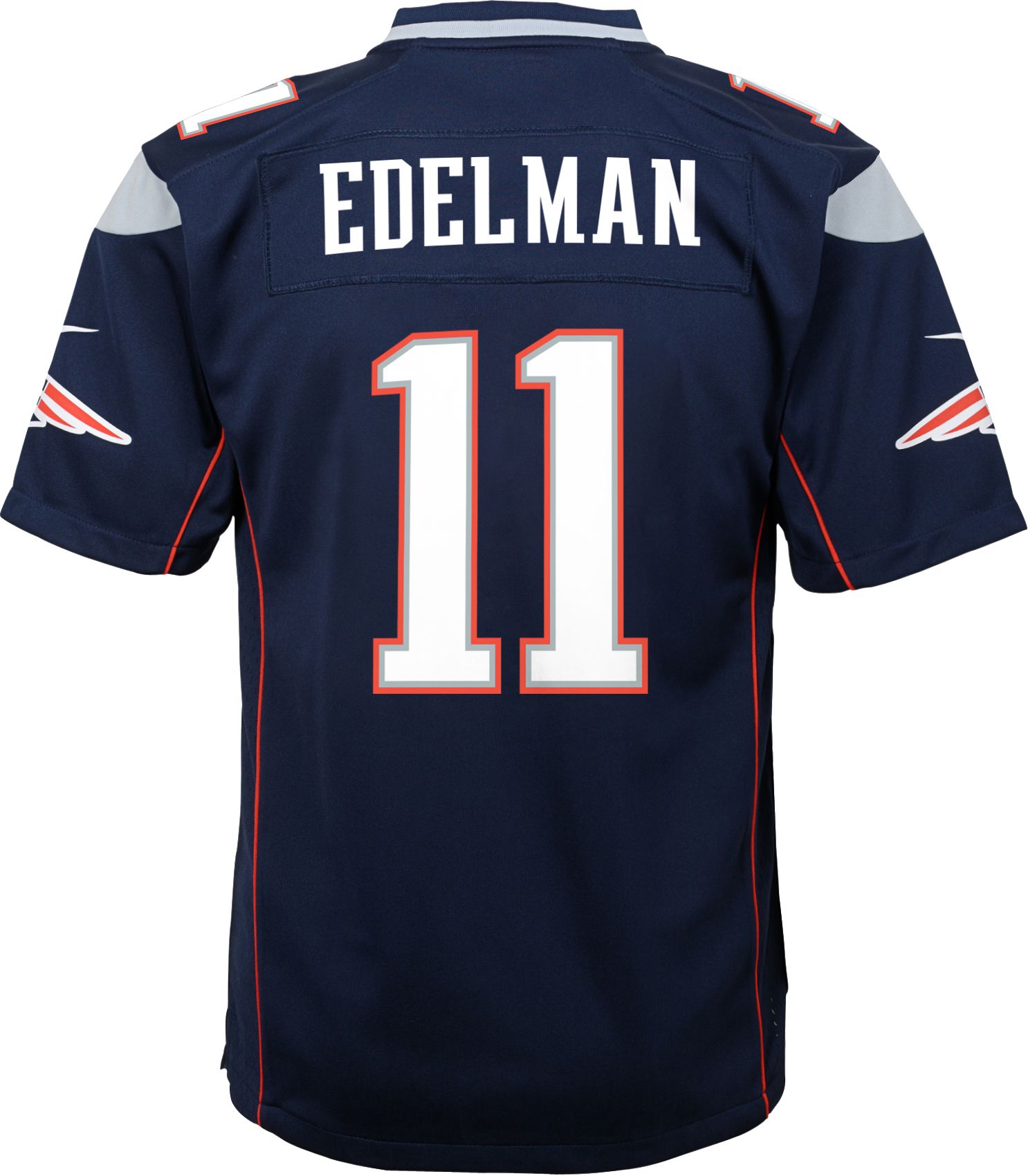 Nike Youth New England Patriots Julian Edelman #11 Navy Game Jersey product image