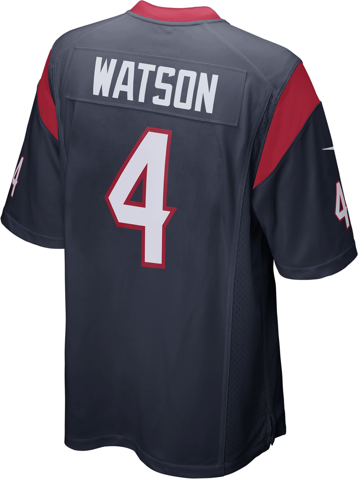 Nike Youth Houston Texans Deshaun Watson #4 Navy Game Jersey product image
