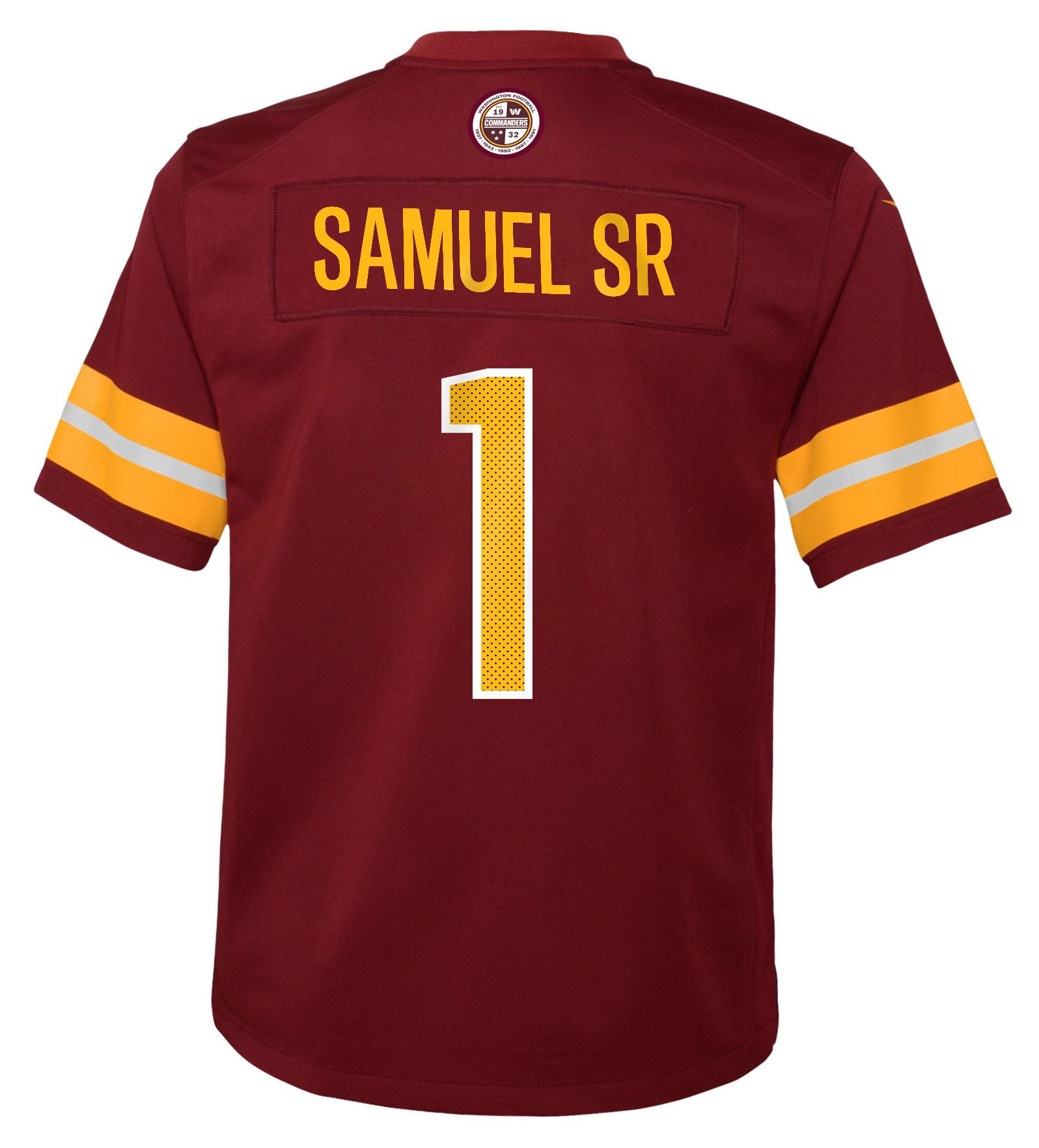 Nike Youth Washington Commanders Deebo Samuel #1 Red Game Jersey product image