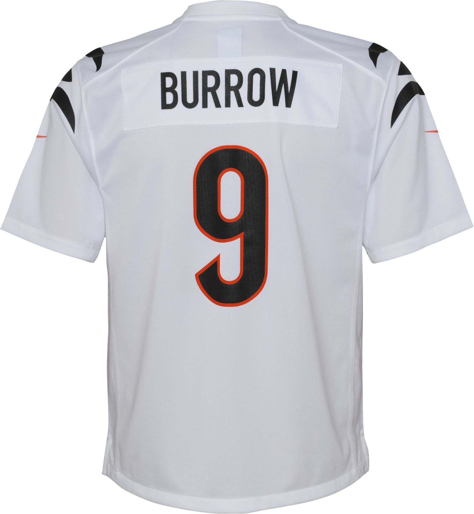 Nike Youth Cincinnati Bengals Joe Burrow #9 White Game Jersey product image