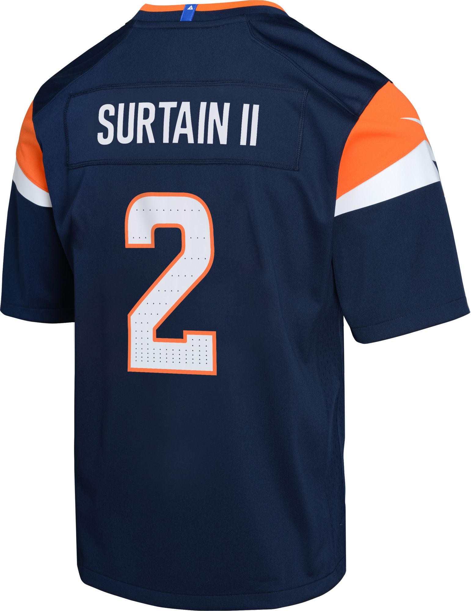 Nike Youth Denver Broncos Patrick Surtain II #2 Alternate Navy Game Jersey product image