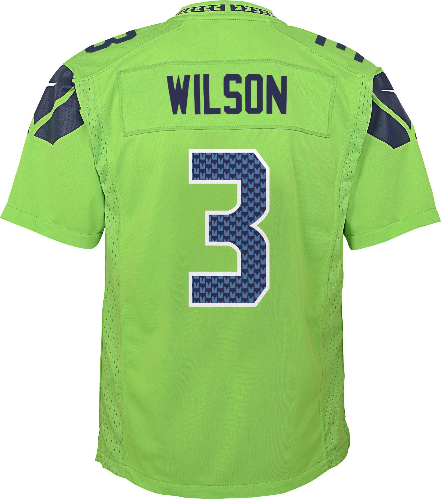 Nike Youth Color Rush Game Jersey Seattle Seahawks Russell Wilson #3 product image