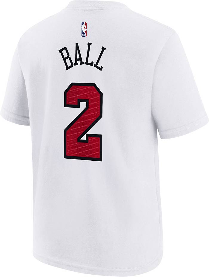 Nike Men's 2022-23 City Edition Chicago Bulls DeMar DeRozan #11 White Cotton T-Shirt, XL