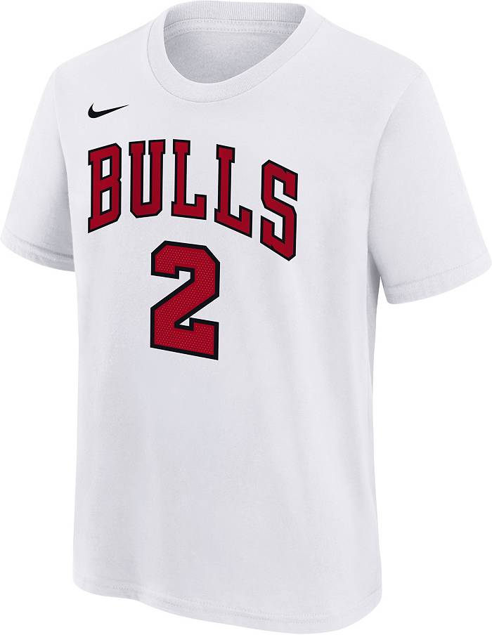 Nike Men's Chicago Bulls DeMar DeRozan #11 White Player T-Shirt