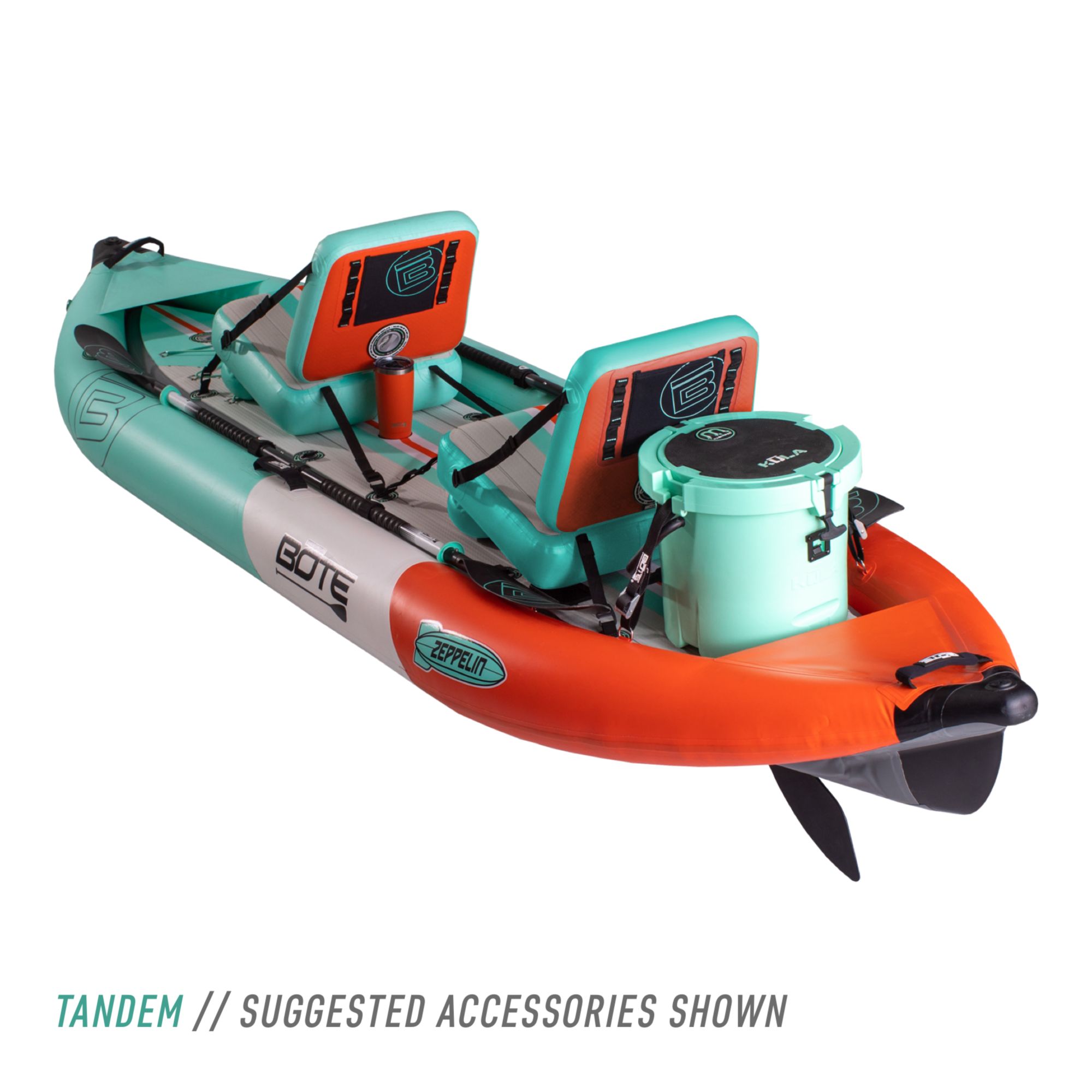 Bote Zeppelin Aero Inflatable Tandem Kayak Package product image