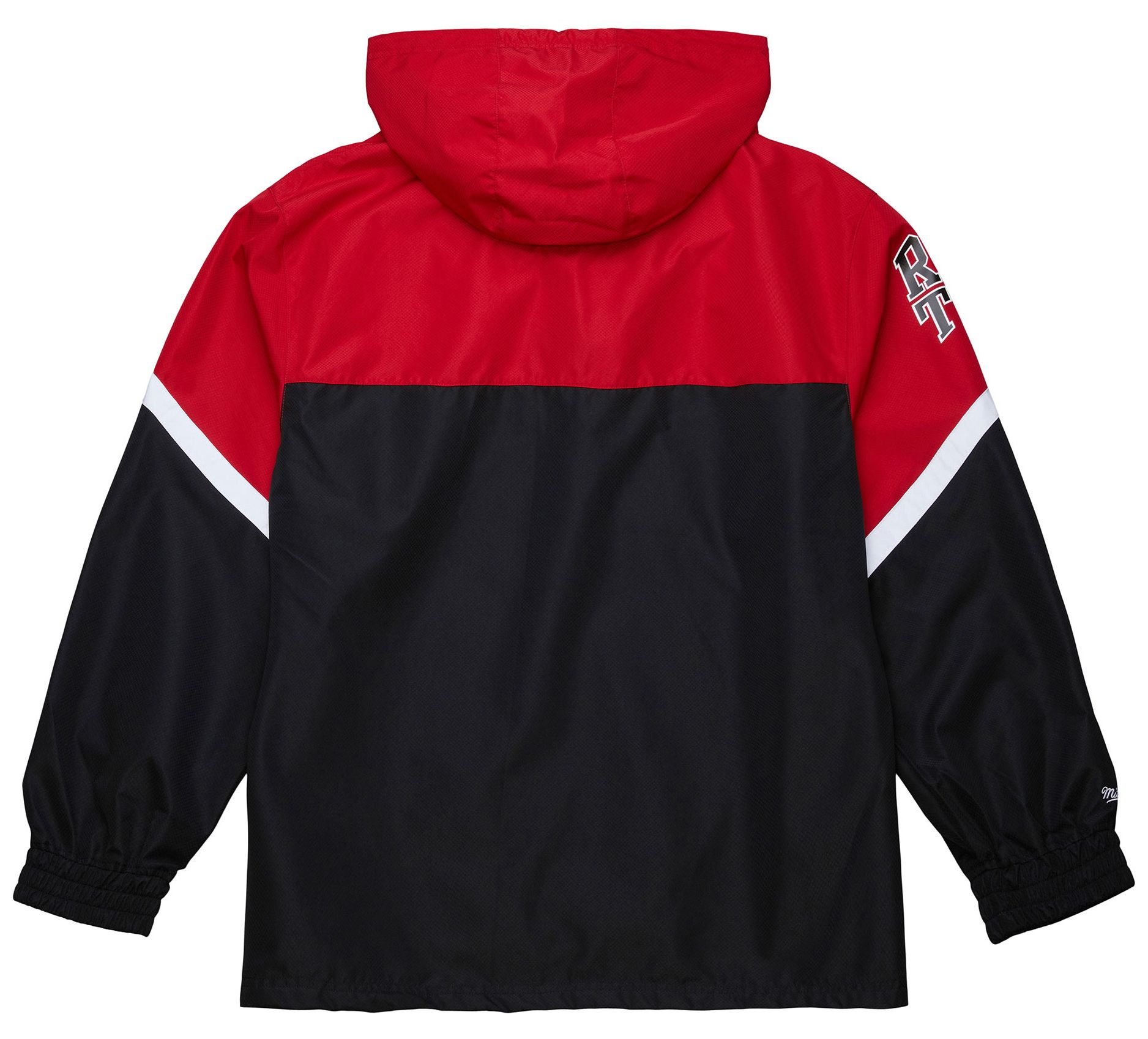 Mitchell & Ness Men's Alabama Crimson Tide Black Lightweight Tiebreaker Anorak Jacket product image