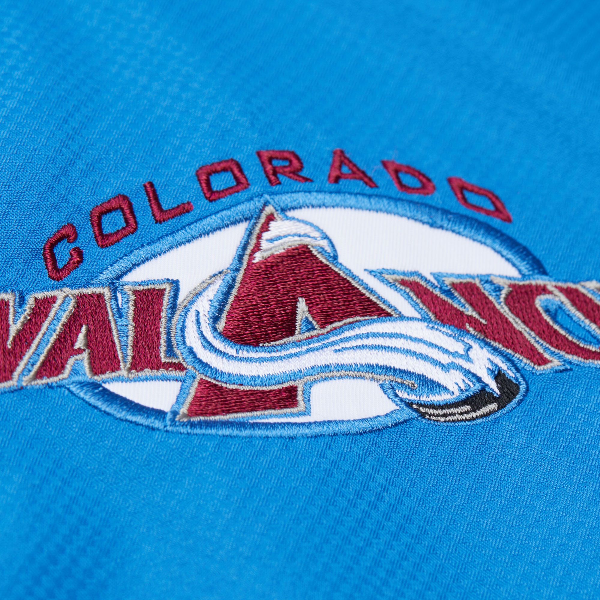 Mitchell & Ness Men's Colorado Avalanche Red Anorak Windbreaker Jacket product image
