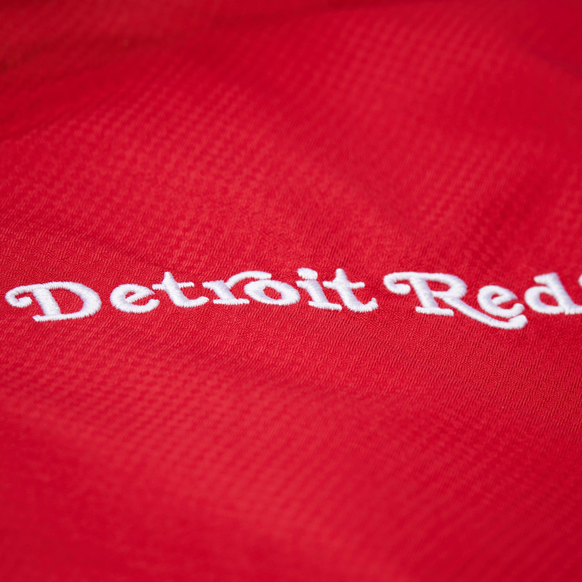 Mitchell & Ness Men's Detroit Red Wings Black Anorak Windbreaker Jacket product image