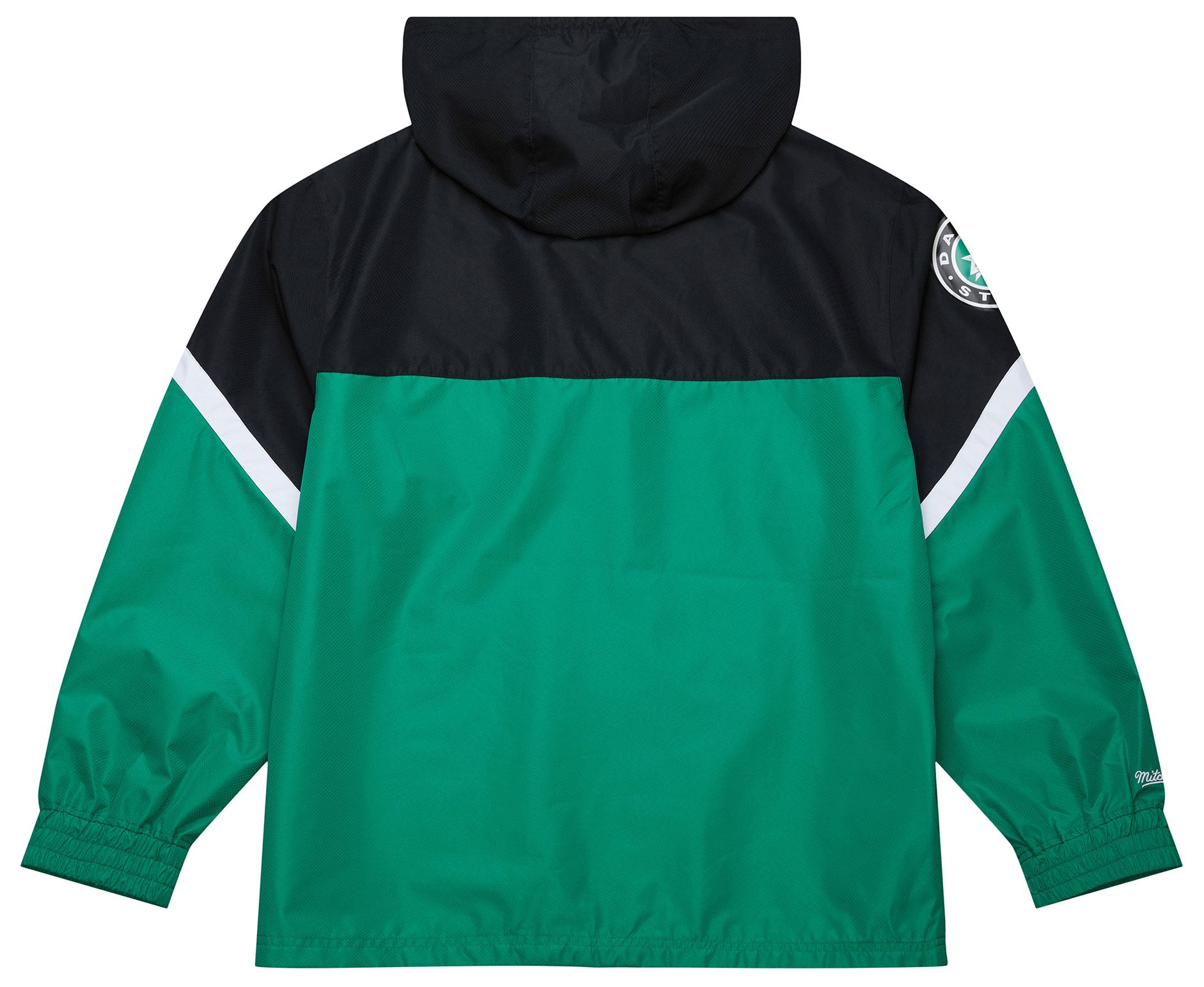 Mitchell & Ness Men's Dallas Stars Green Anorak Windbreaker Jacket product image
