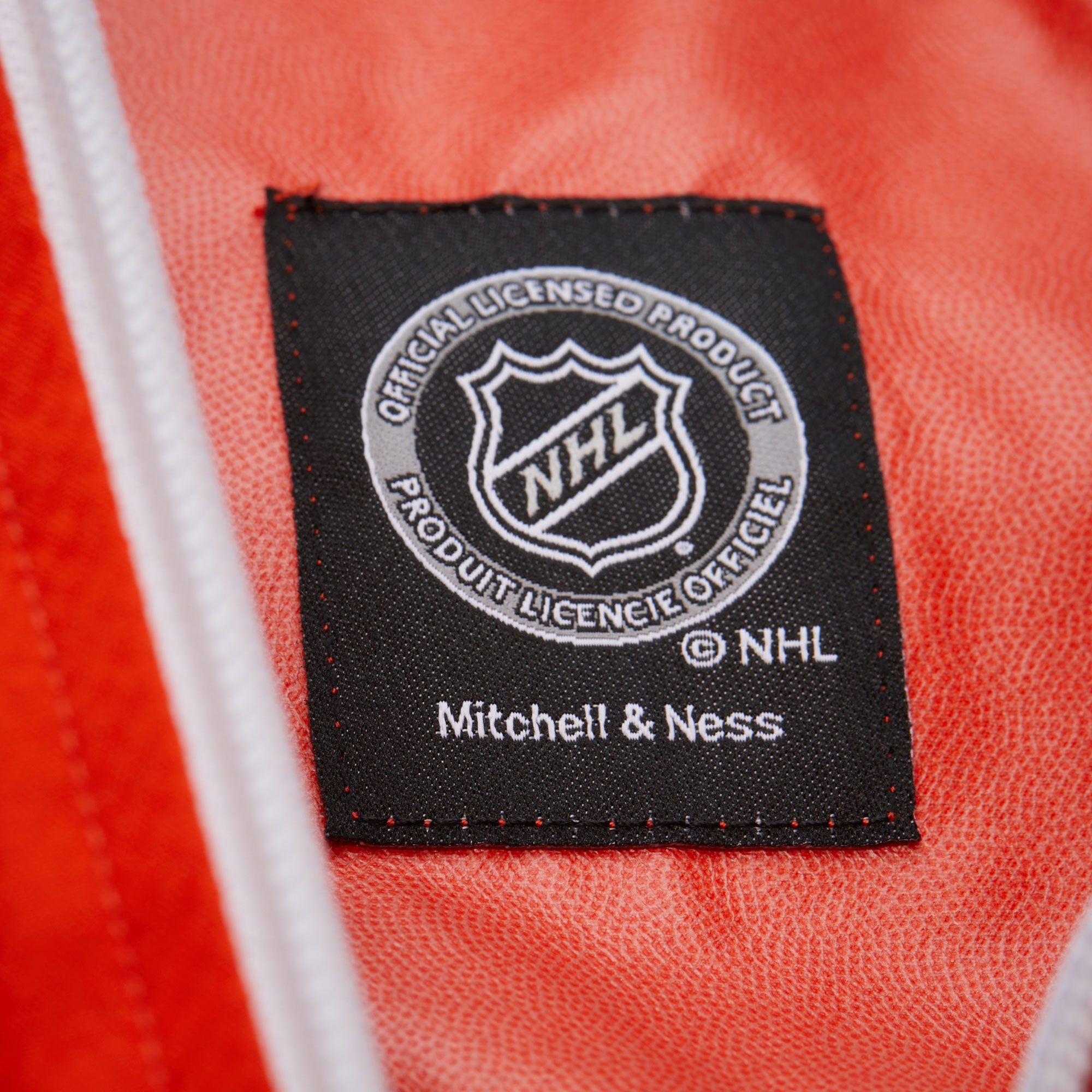 Mitchell & Ness Men's Philadelphia Flyers Black Anorak Windbreaker Jacket product image