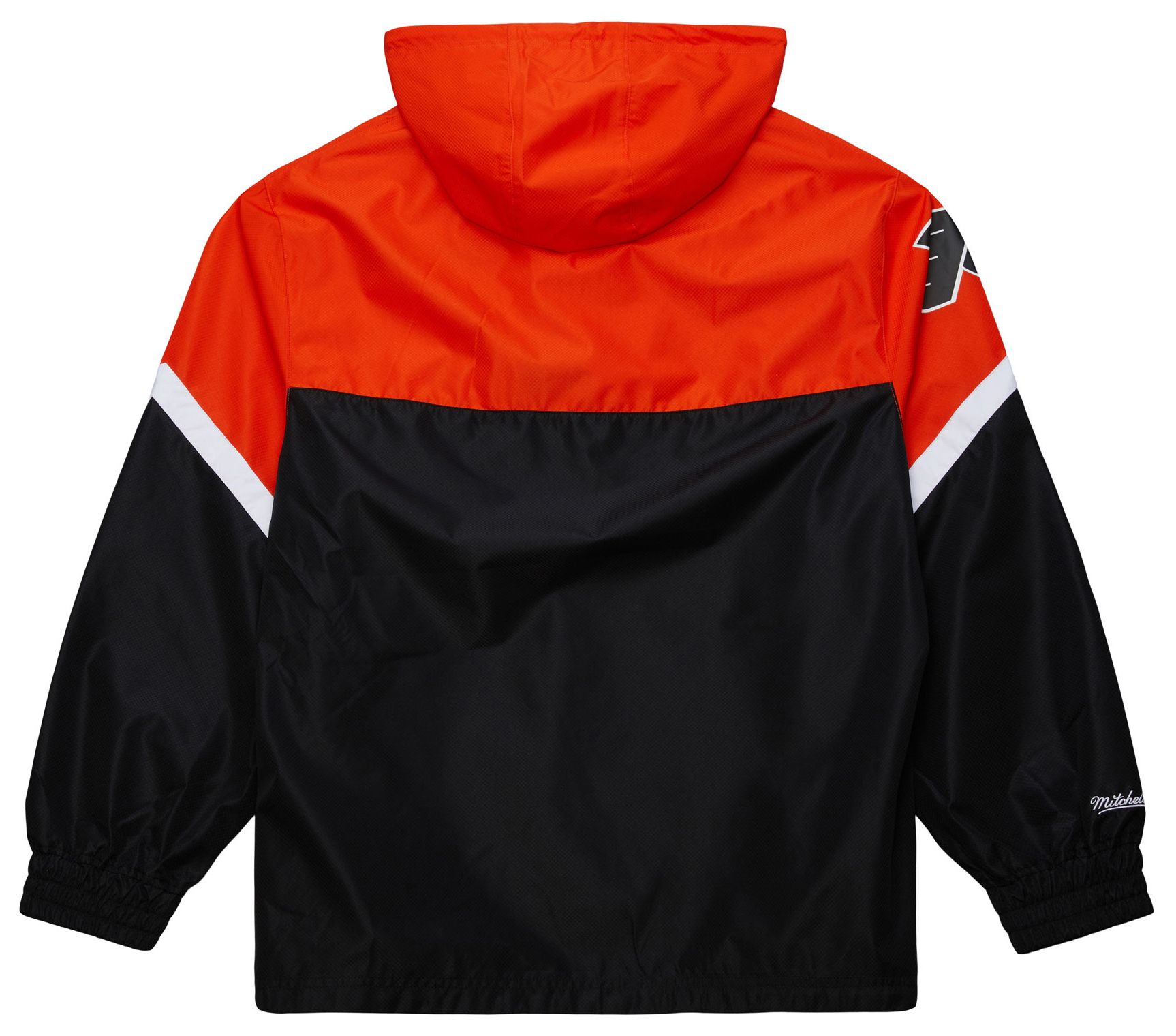 Mitchell & Ness Men's Philadelphia Flyers Black Anorak Windbreaker Jacket product image