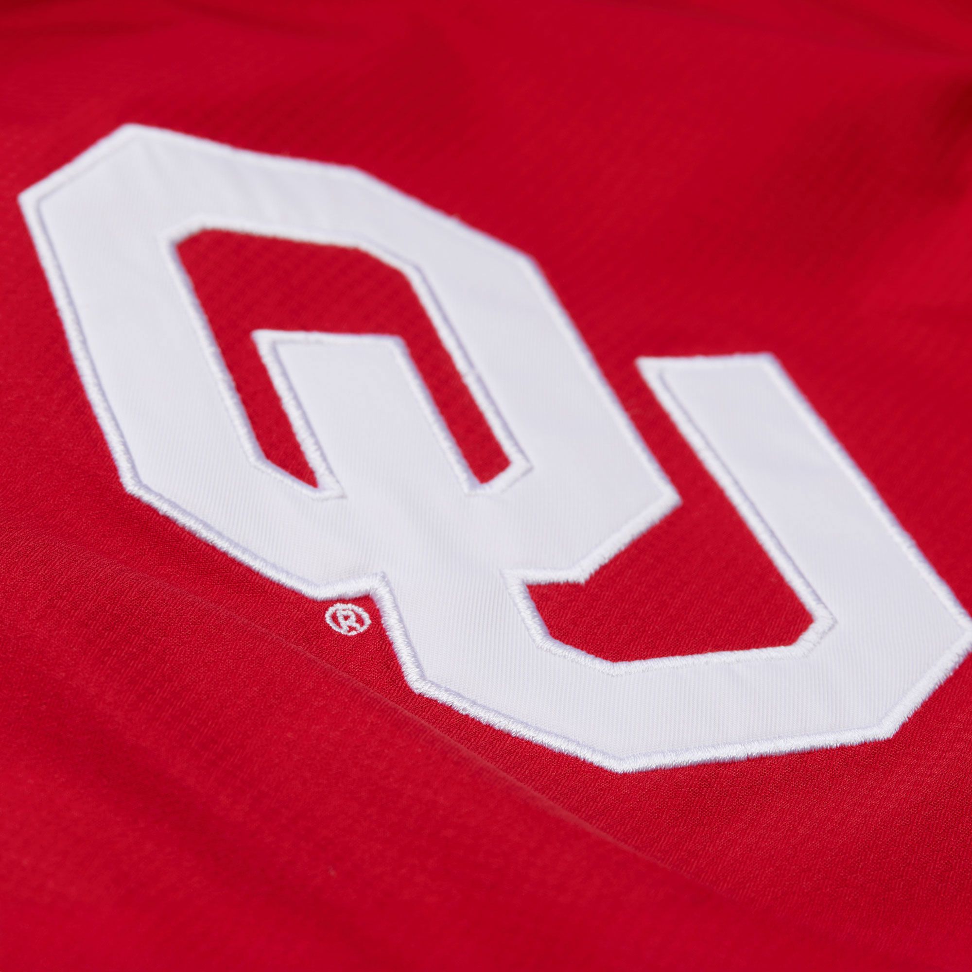 Mitchell & Ness Men's Oklahoma Sooners Crimson Lightweight Tiebreaker Anorak Jacket product image