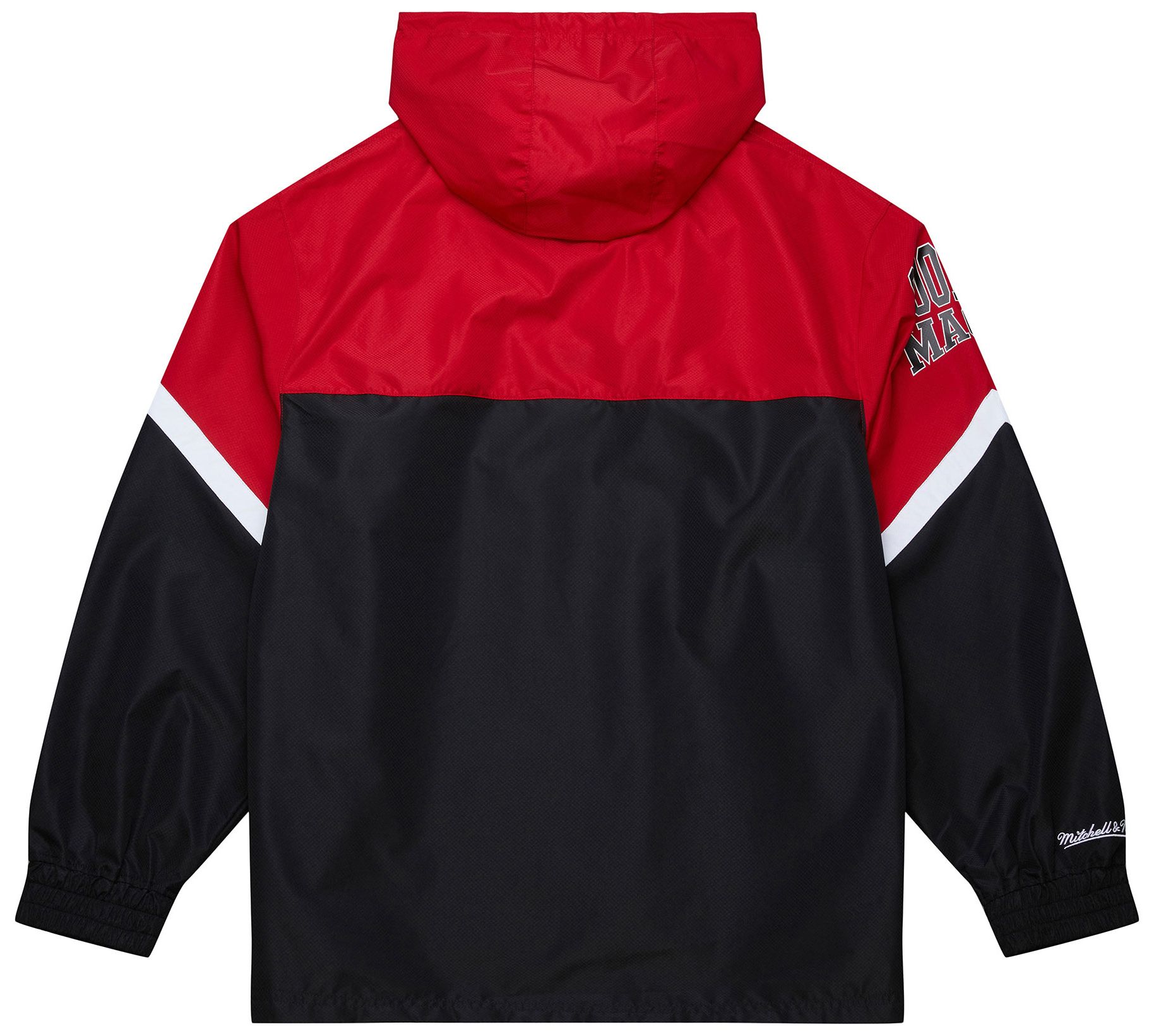 Mitchell & Ness Men's Oklahoma Sooners Crimson Lightweight Tiebreaker Anorak Jacket product image