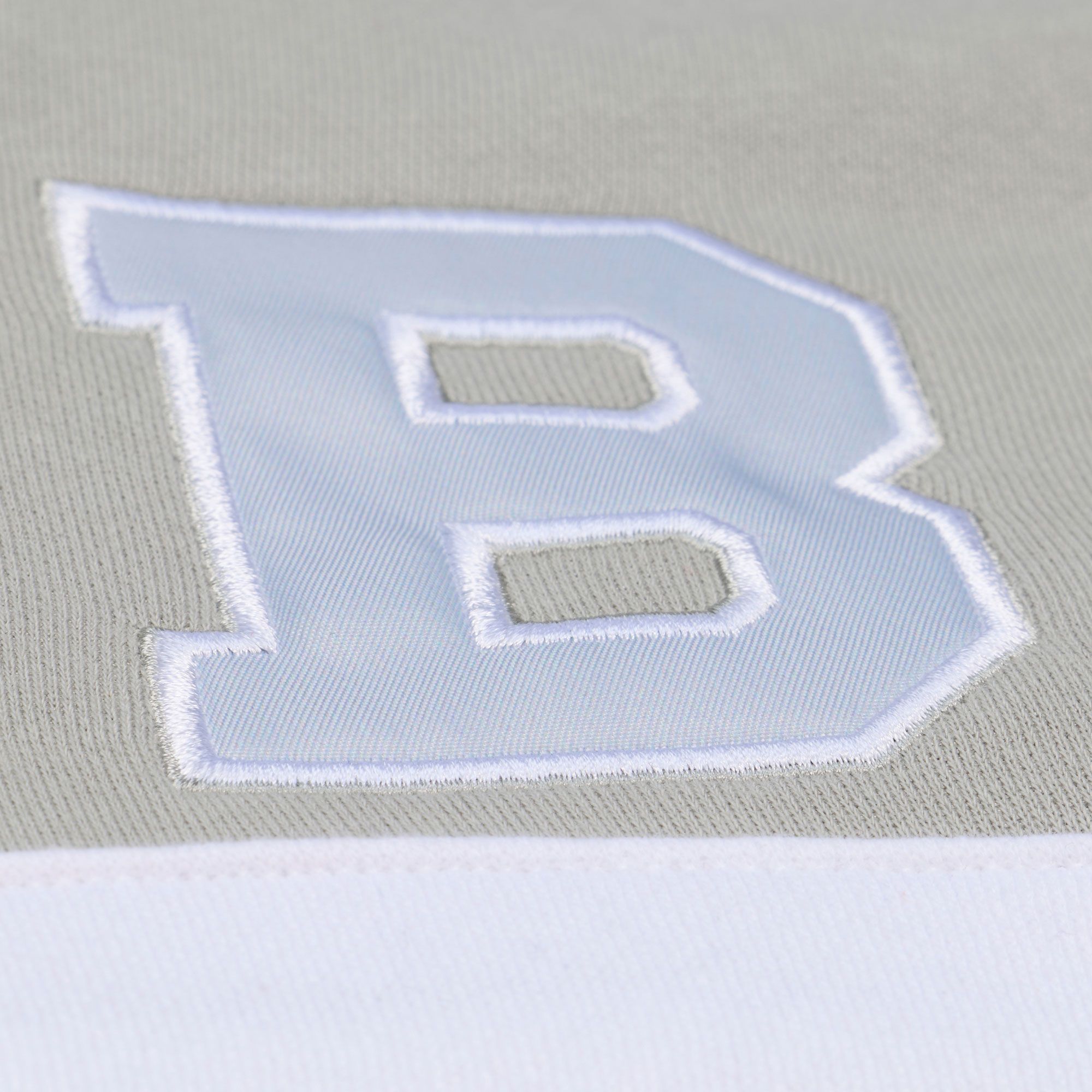 Mitchell & Ness Men's Boston Bruins Head Coach Light Grey Quarter-Zip product image