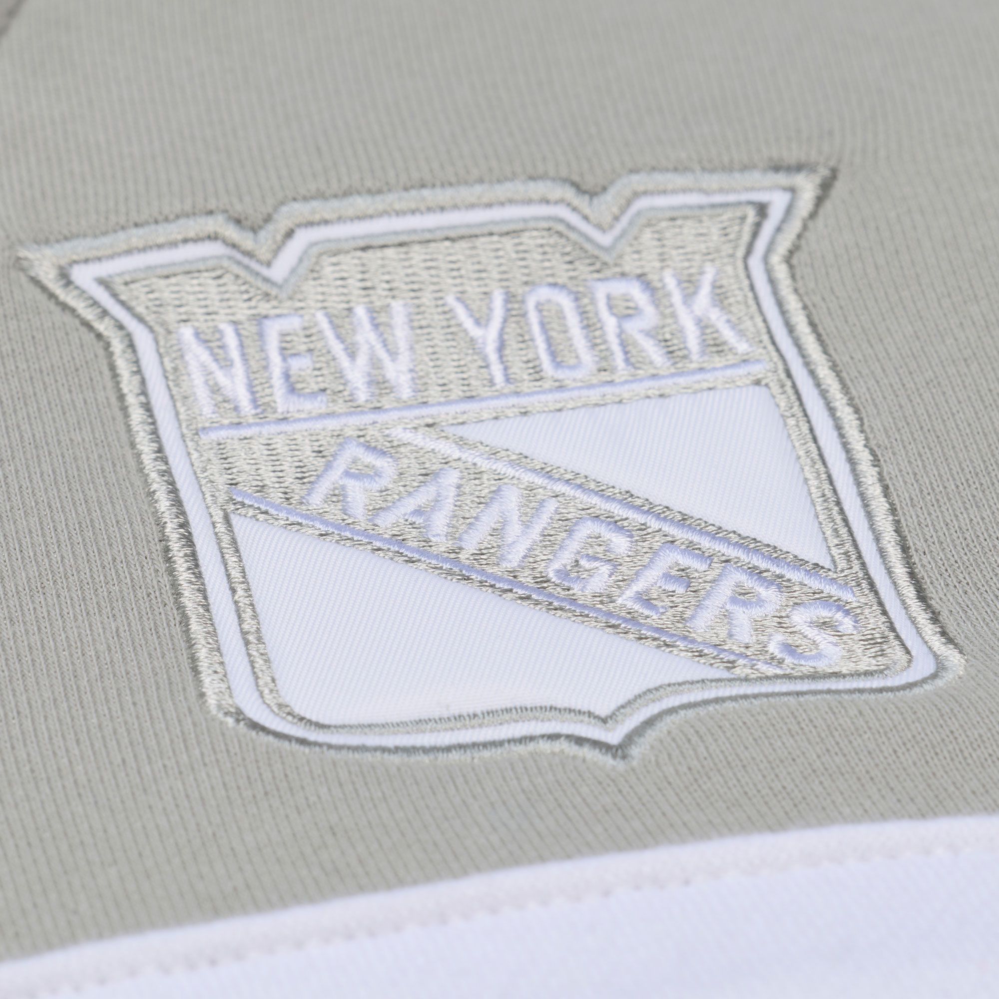 Mitchell & Ness Men's New York Rangers Head Coach 1/4 Zip Sweater product image