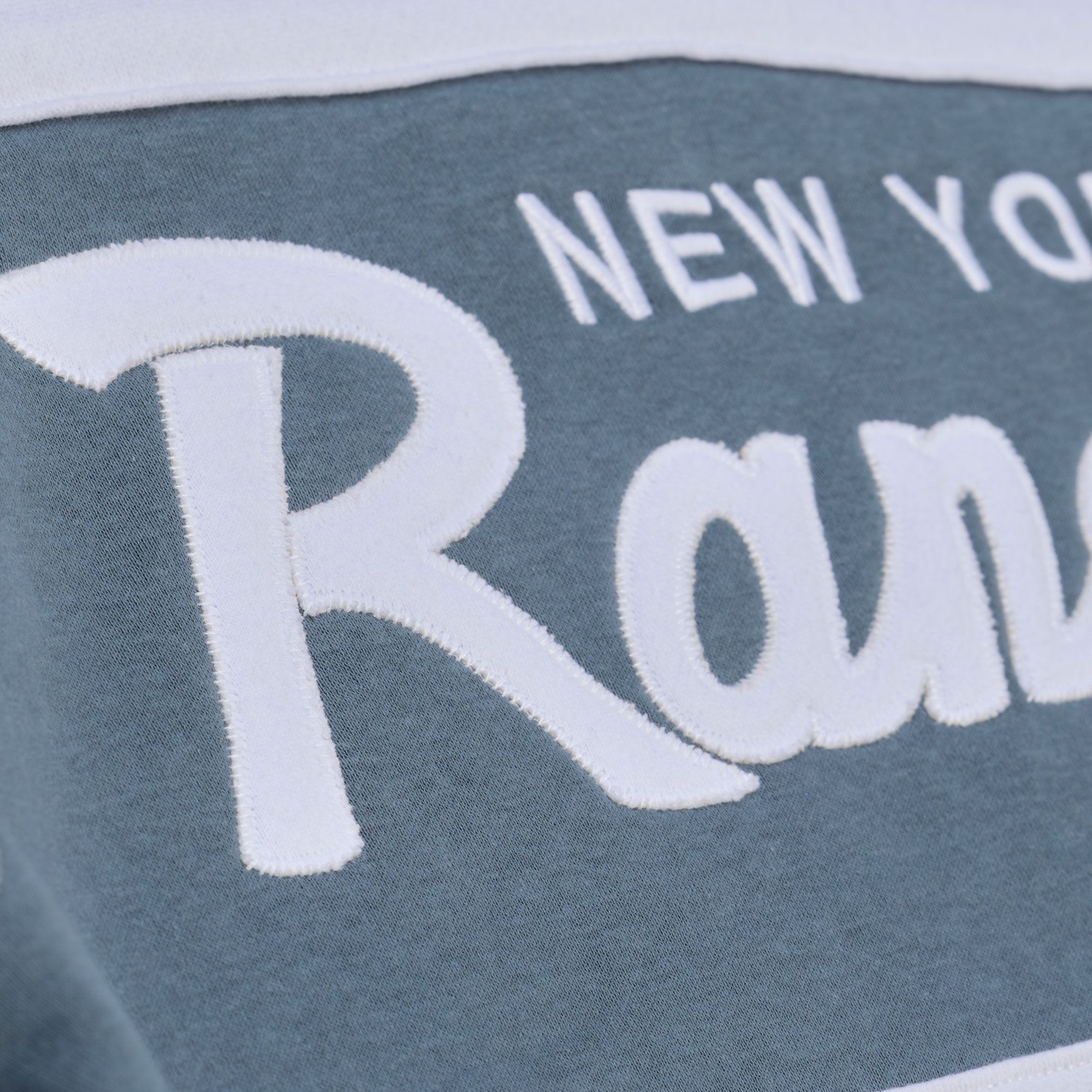 Mitchell & Ness Men's New York Rangers Head Coach 1/4 Zip Sweater product image