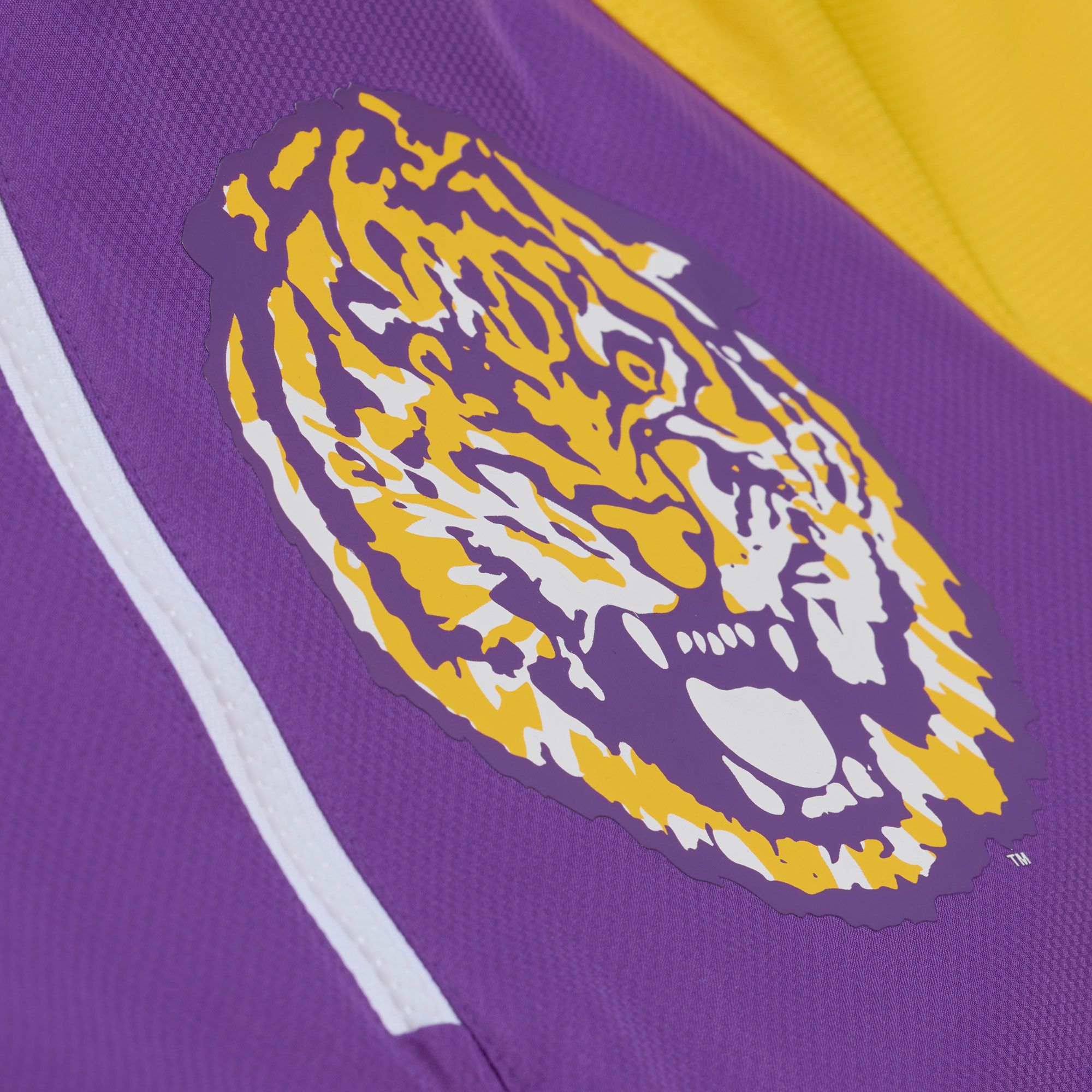 Mitchell & Ness Men's LSU Tigers Playoff Win 1/4-Zip Anorak Jacket product image