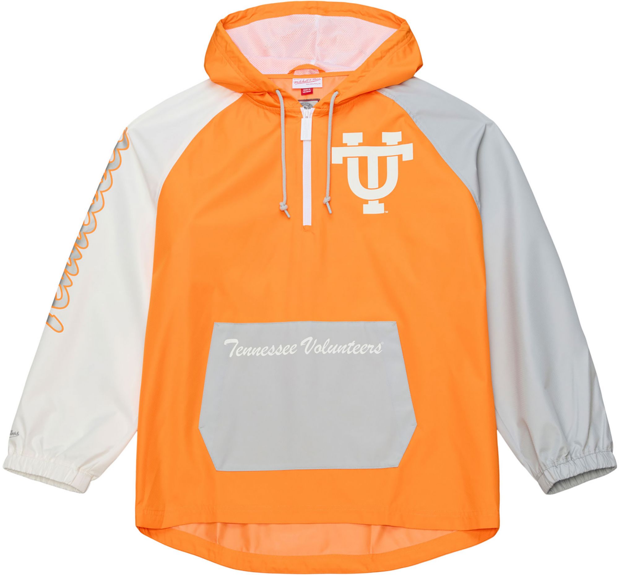 Mitchell & Ness Men's Tennessee Volunteers Playoff Win 1/4-Zip Anorak Jacket product image