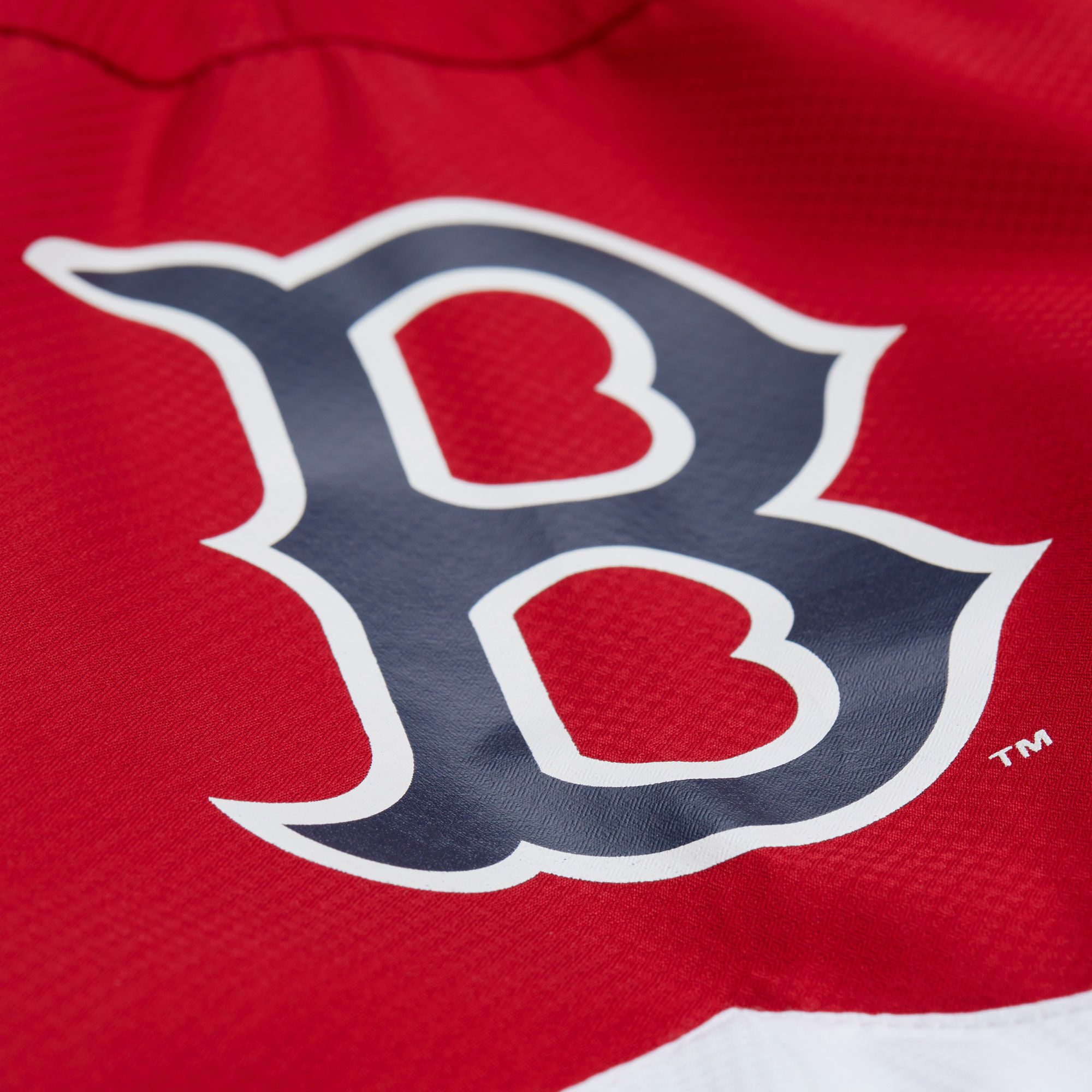 Mitchell & Ness Men's Boston Red Sox Navy Logo Anorak product image