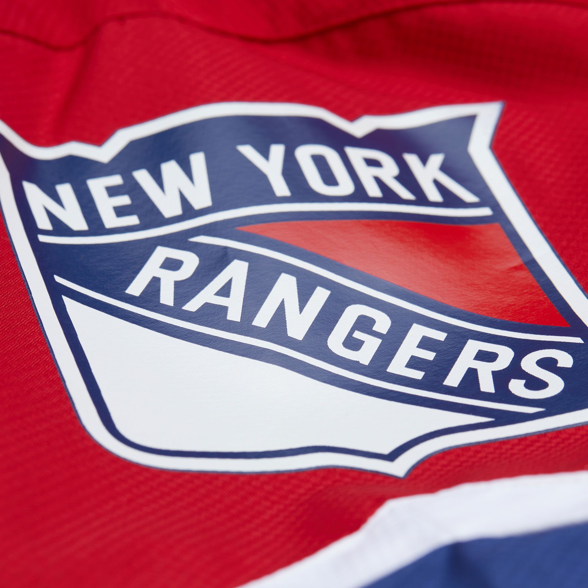 Mitchell & Ness Men's New York Rangers Blue Anorak Windbreaker Jacket product image