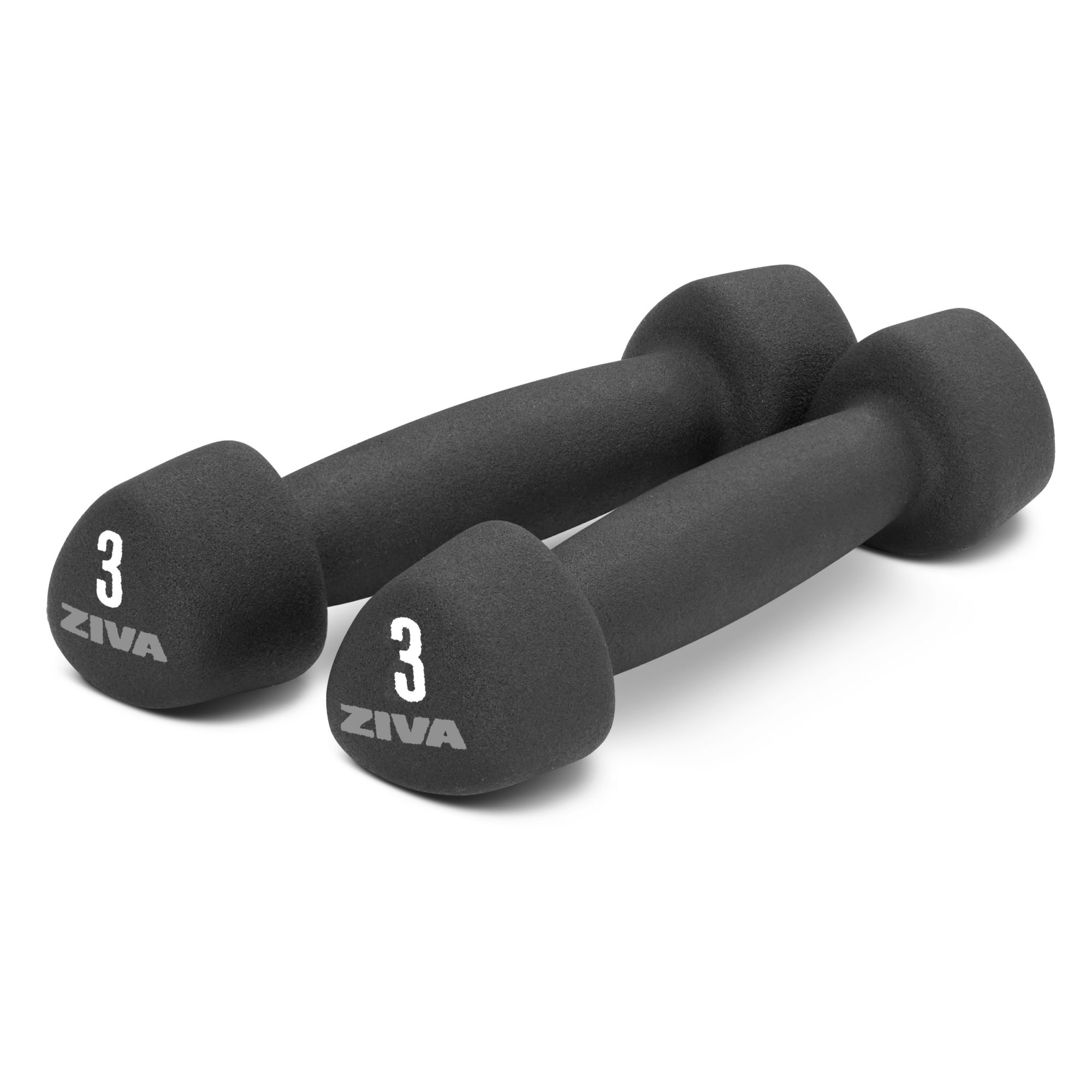 ZIVA Neoprene Rubber Tribell Dumbbell – Pair product image