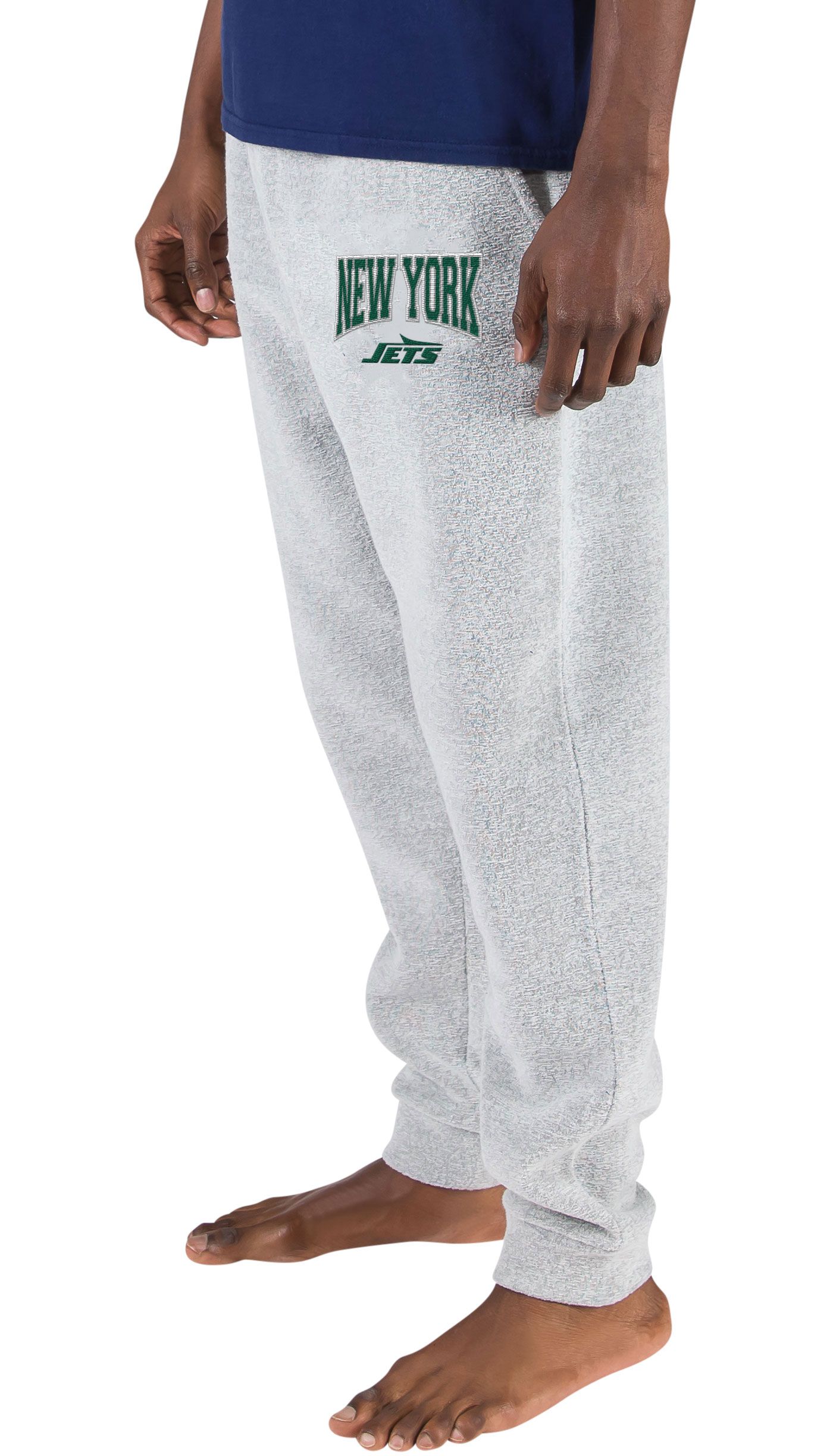 Concepts Sport Men s New York Jets Ansley Grey Cuffed Pants Dick s Sporting Goods