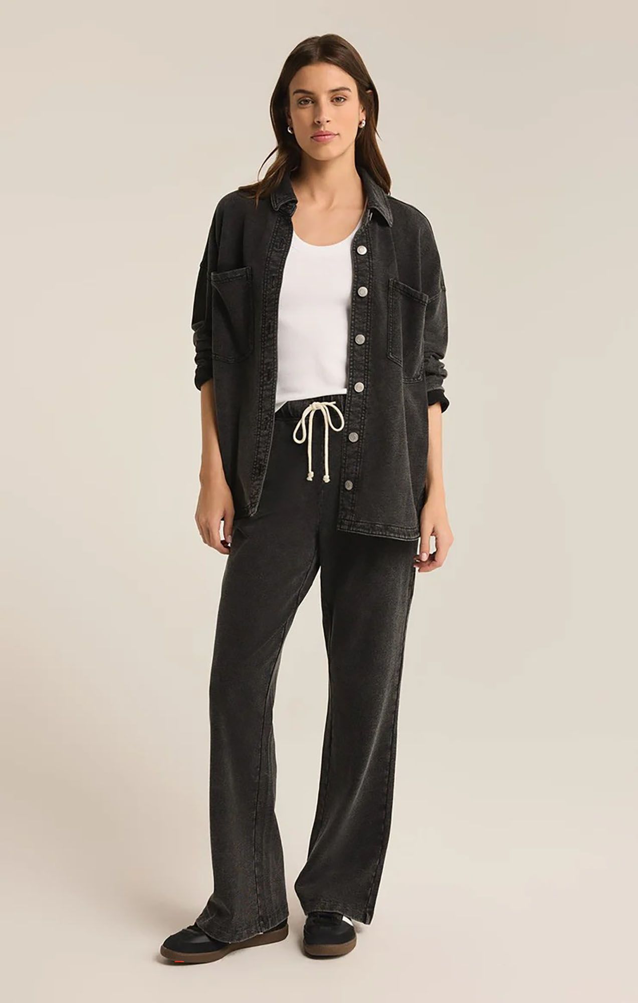 Z Supply Women's Hunter Knit Denim Pant product image