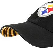 '47 Men's Pittsburgh Steelers Zubaz Underbill Black Clean Up Hat product image