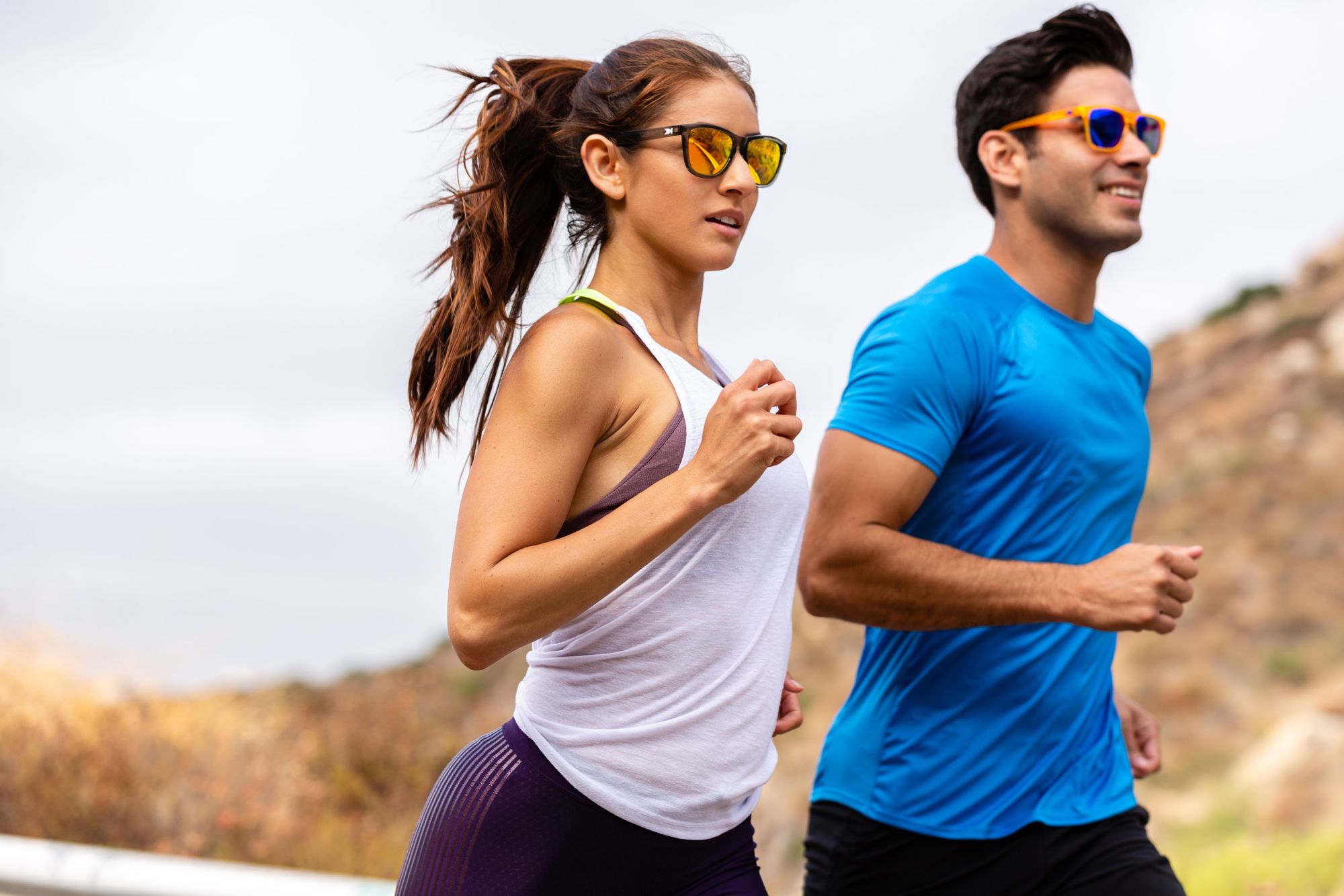 Knockaround Premiums Sport Polarized Clear Grey/Sunset Sunglasses product image