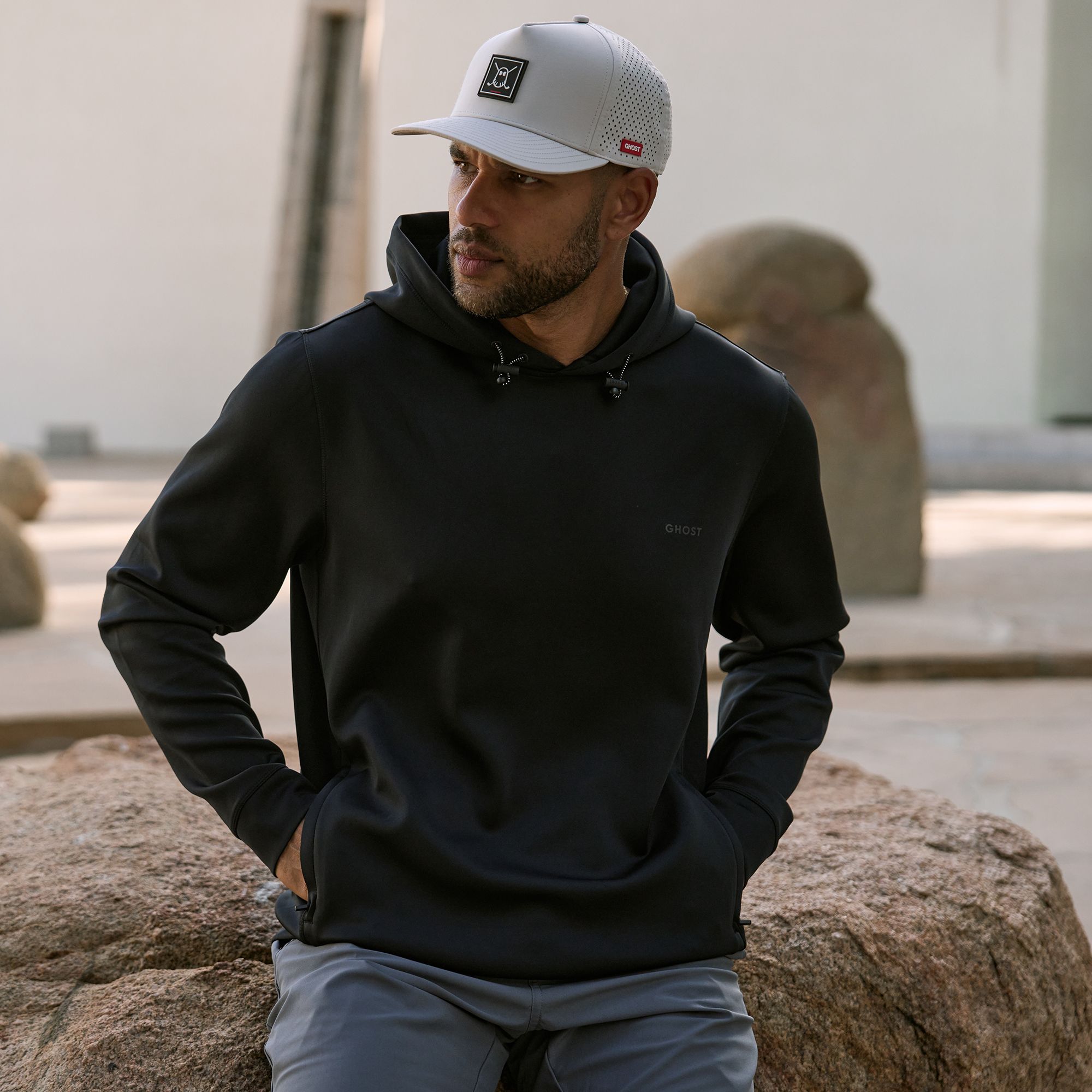 GHOST GOLF Men's Icon Patch Golf Hat product image