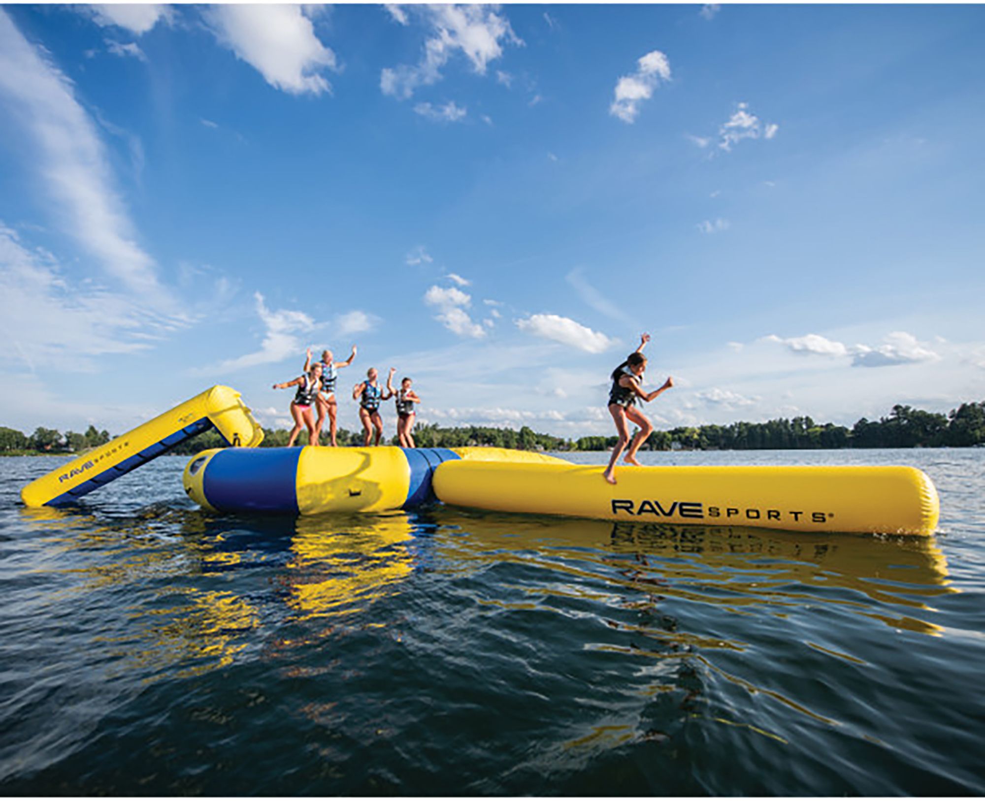 Rave Sports Bongo 15 Inflatable Water Bouncer product image