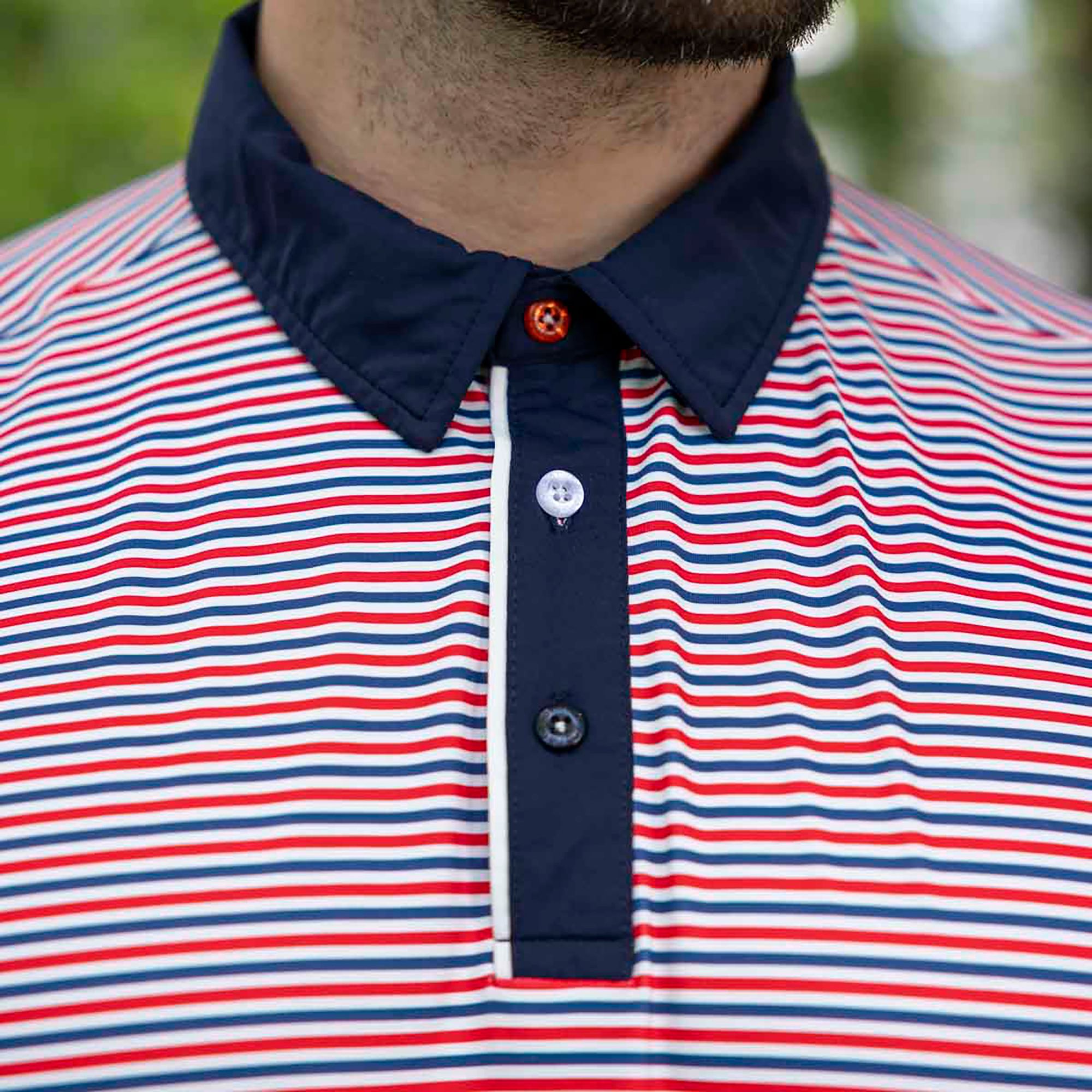 Breakfast Balls Men's “Gimme Liberty” All-Day Golf Polo product image