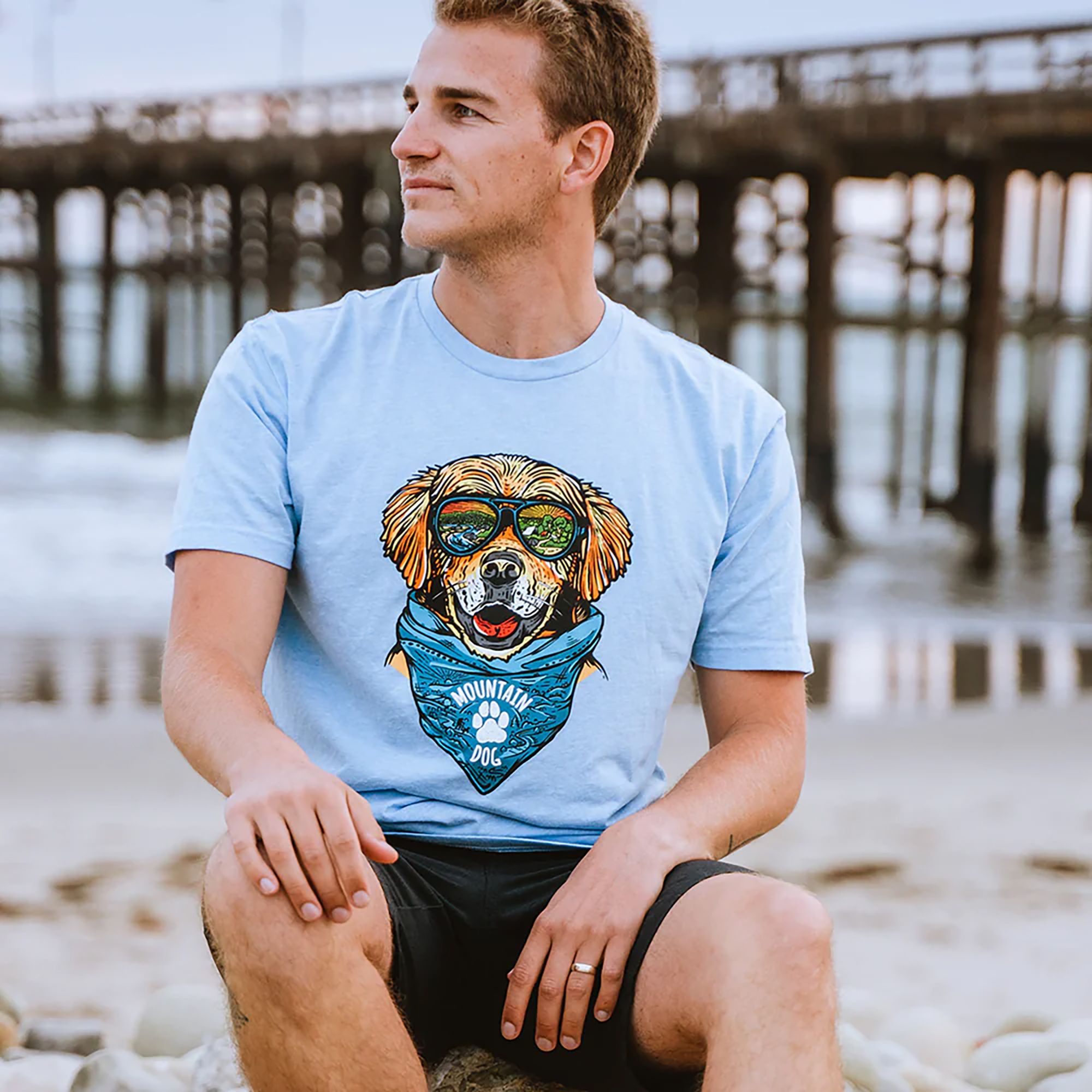 Wild Tribute Adult Maximus Mountain Dog T Shirt product image