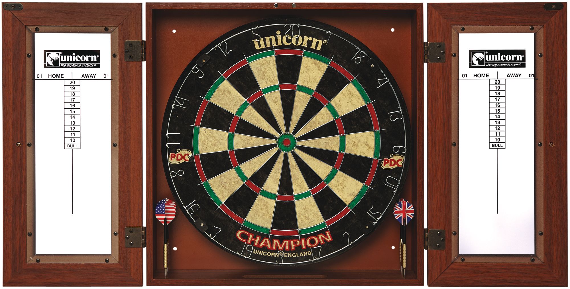Unicorn Dynasty Bristle Dartboard Cabinet Set product image