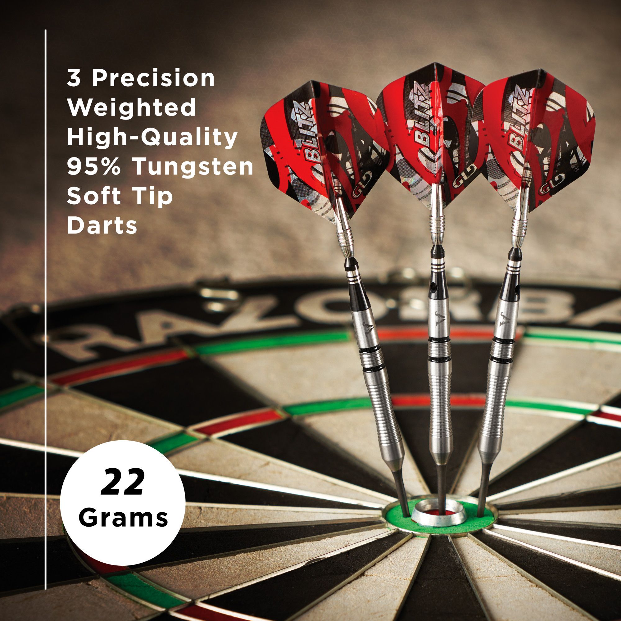 Viper Blitz Tungsten Steel Tip Darts product image
