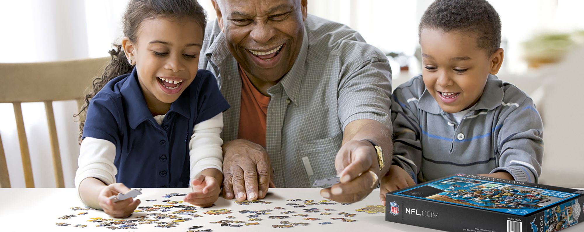 You The Fan Detroit Lions 500-Piece Nailbiter Puzzle product image