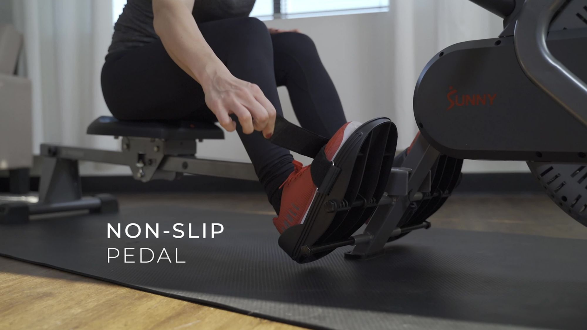 Sunny Health & Fitness Air Fan Rowing Machine product