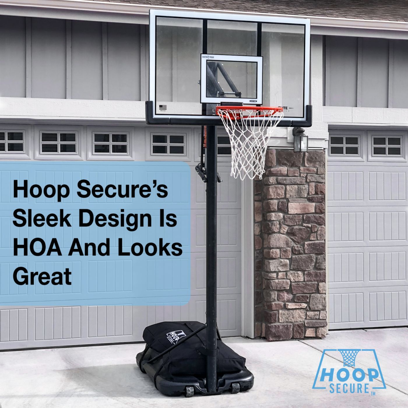 Bag of sand for basketball hoop on sale