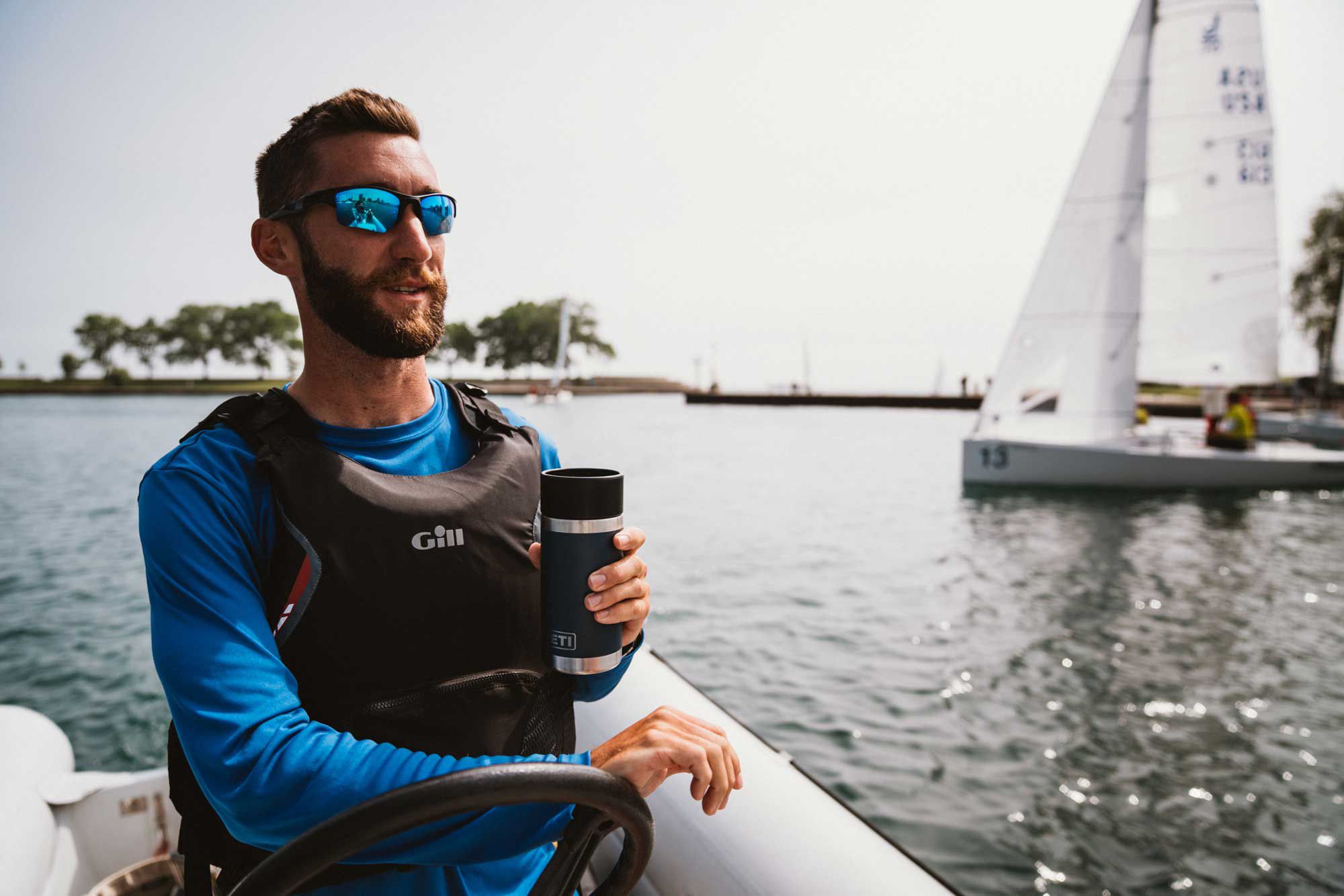 YETI 12 oz. Rambler Bottle with HotShot Cap product image