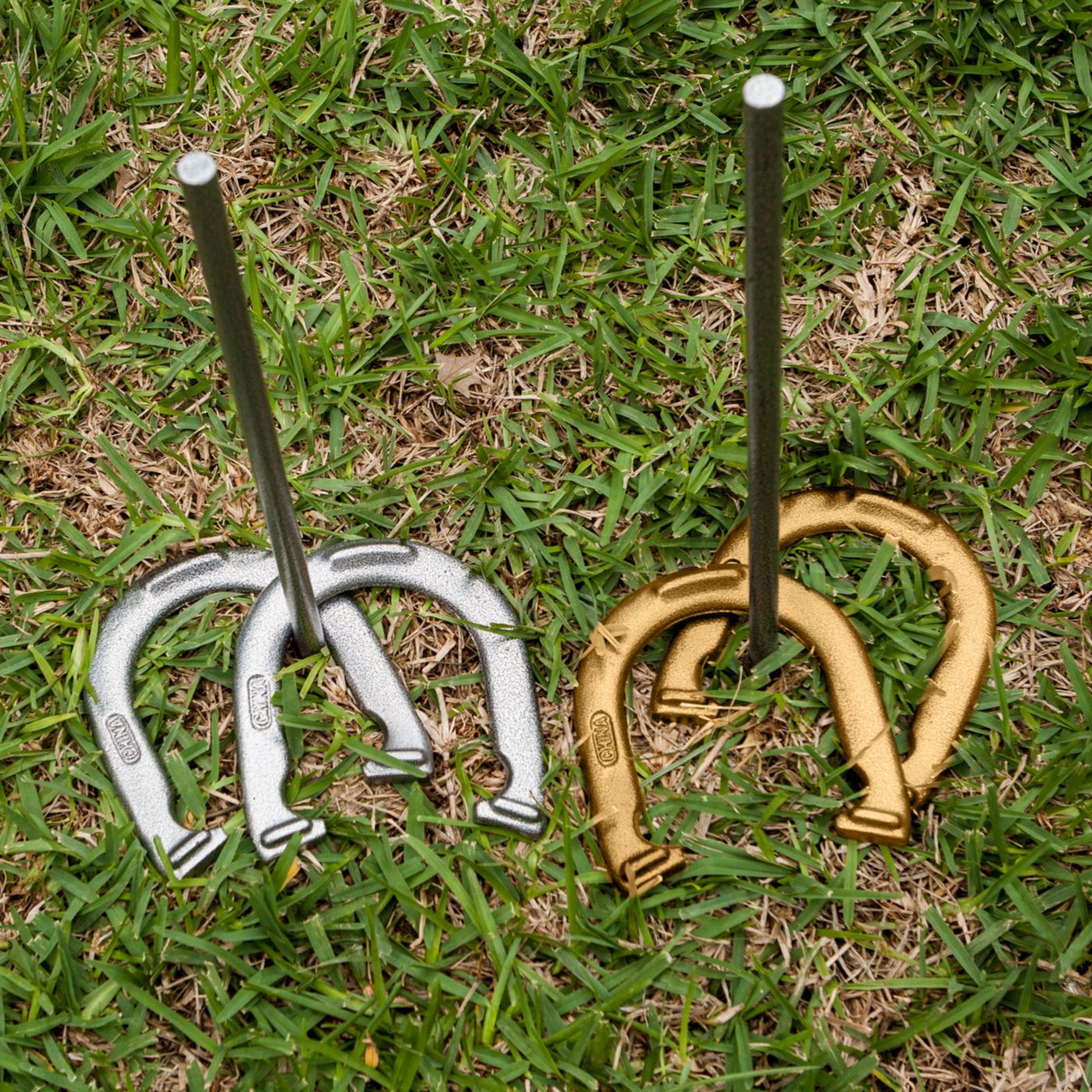 Champion Sports Steel Horseshoe Set