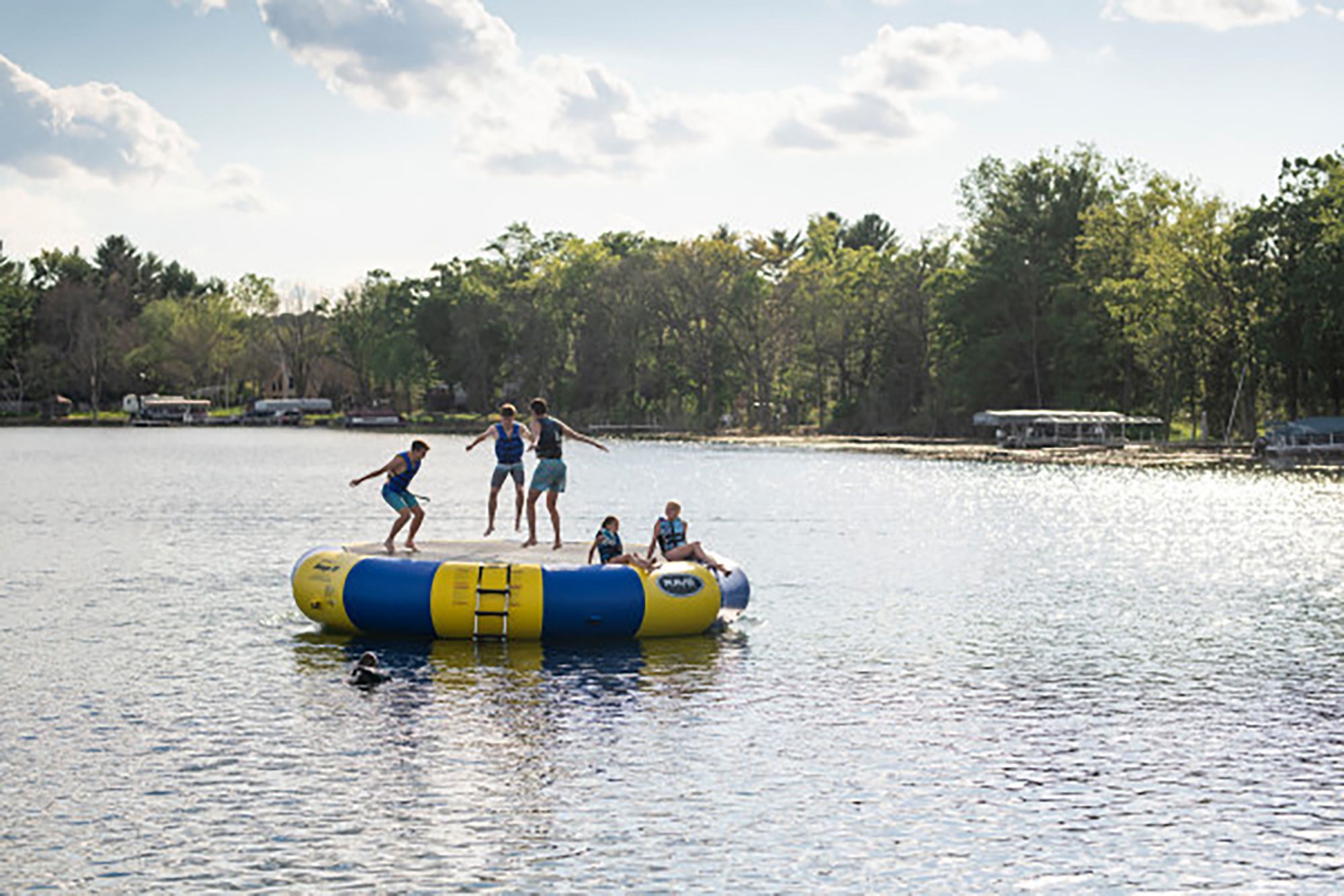Rave Sports Bongo 20 Inflatable Water Bouncer product image
