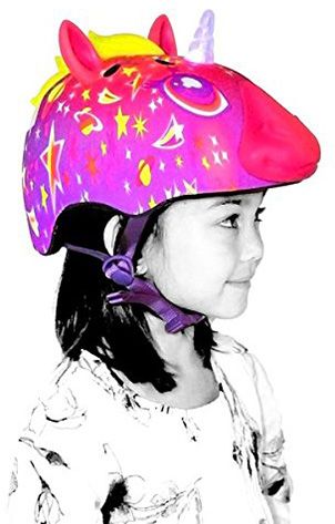 Raskullz Youth Super Lazer Horn LED Bike Helmet product image