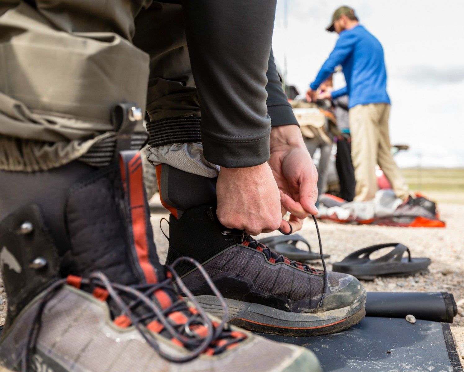 Simms Fishing Flyweight Felt Wading Boots product image