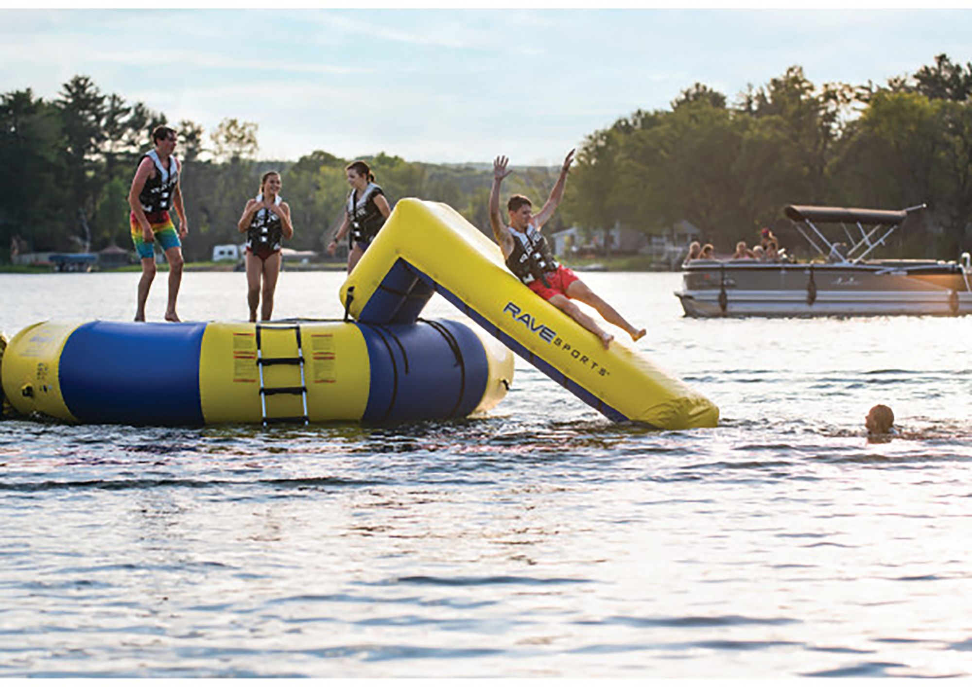 Rave Sports Bongo 15 Inflatable Water Bouncer product image