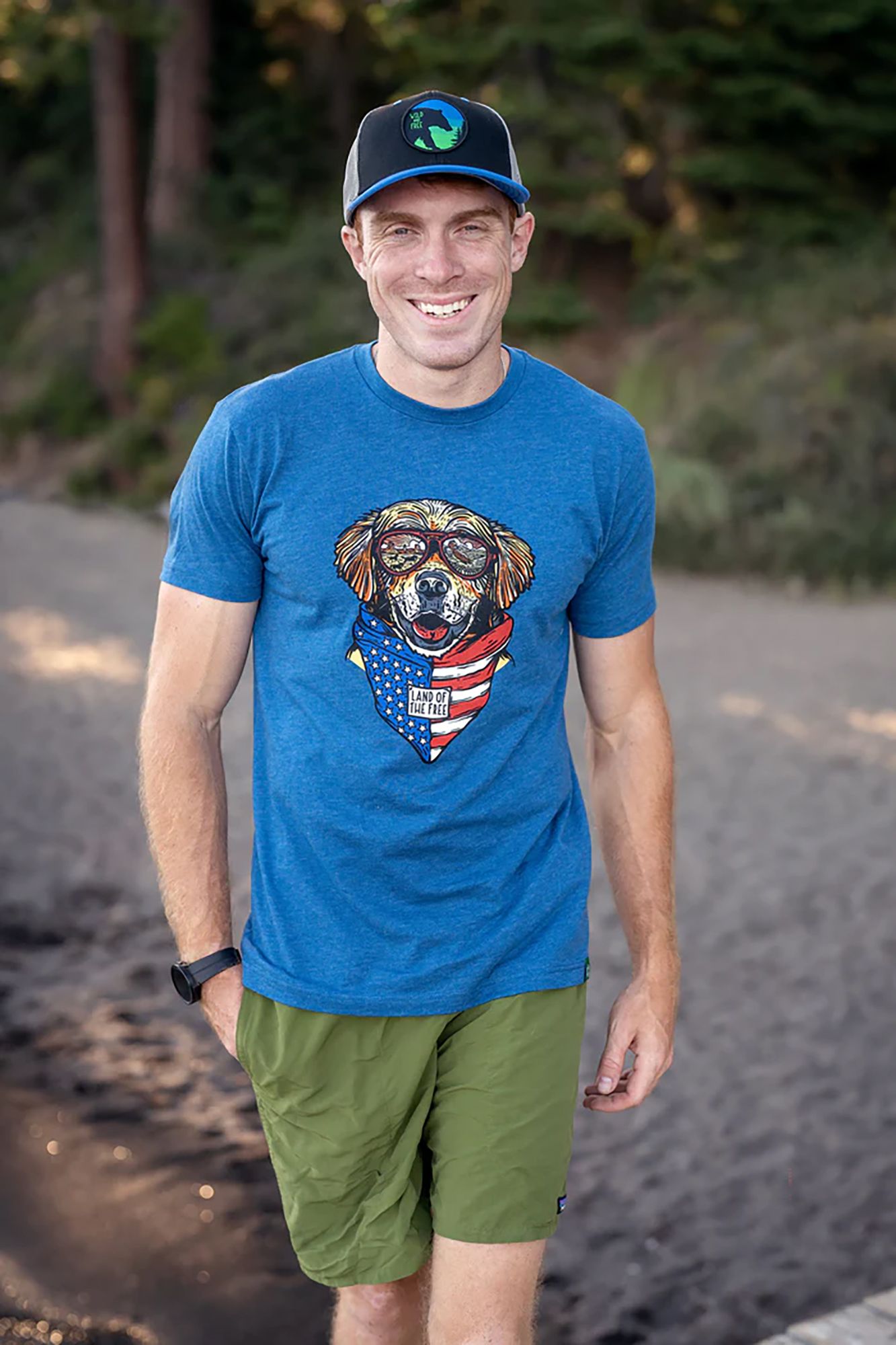 Wild Tribute Men's Maximus the Patriot Short Sleeve Tee product image