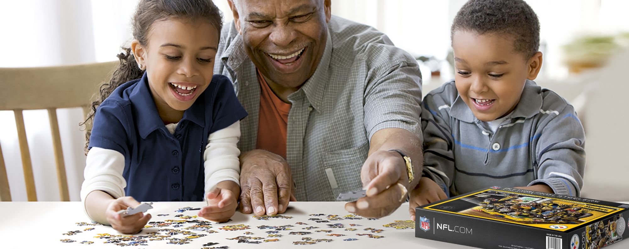 You The Fan Pittsburgh Steelers 500-Piece Nailbiter Puzzle product image